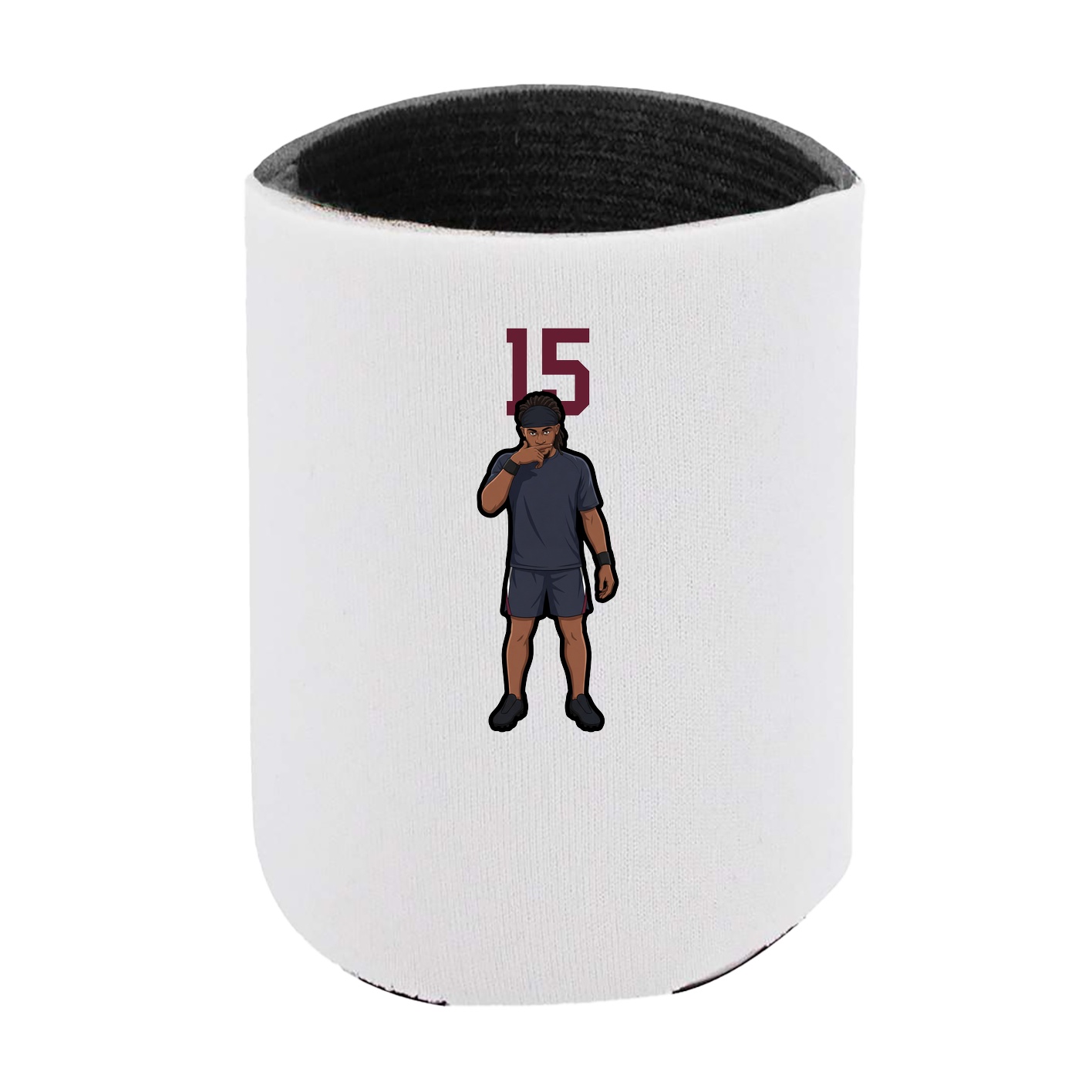 Can Holder — Number Top in White