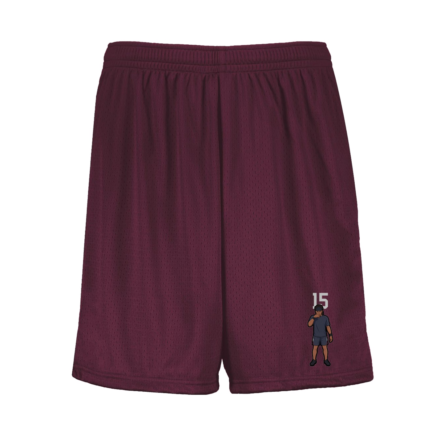 Shorts — Number Top in Maroon