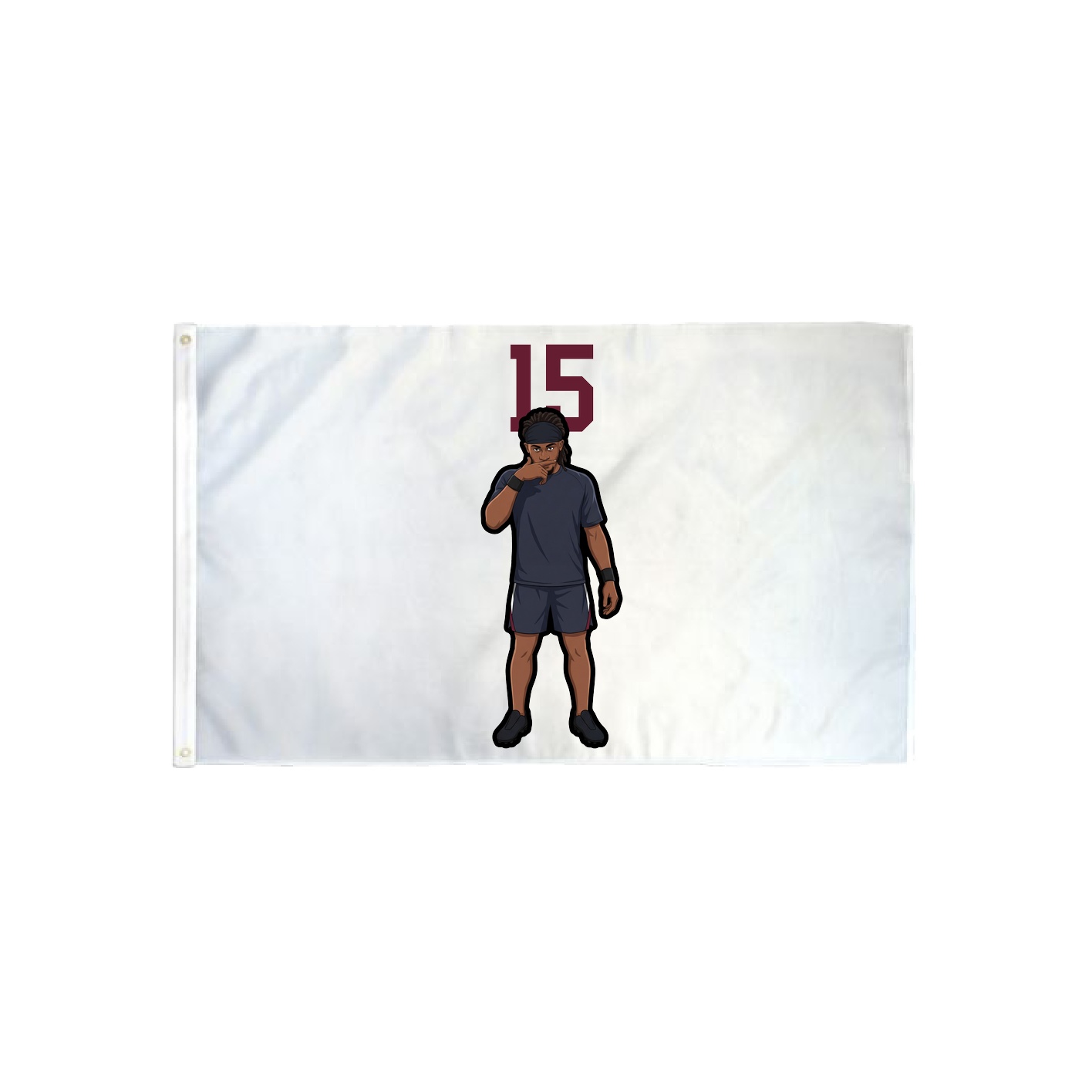 3x5 Flag — Number Top in Classic