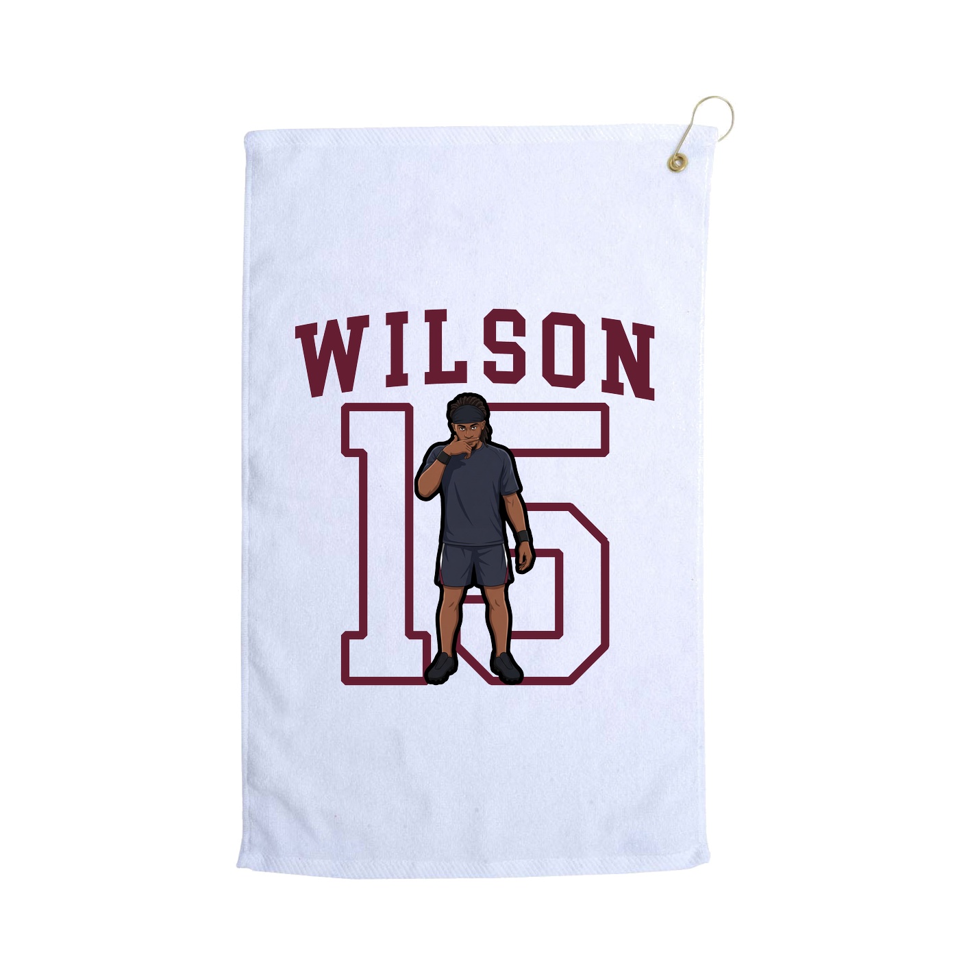 Golf Towel — Shirsey in White