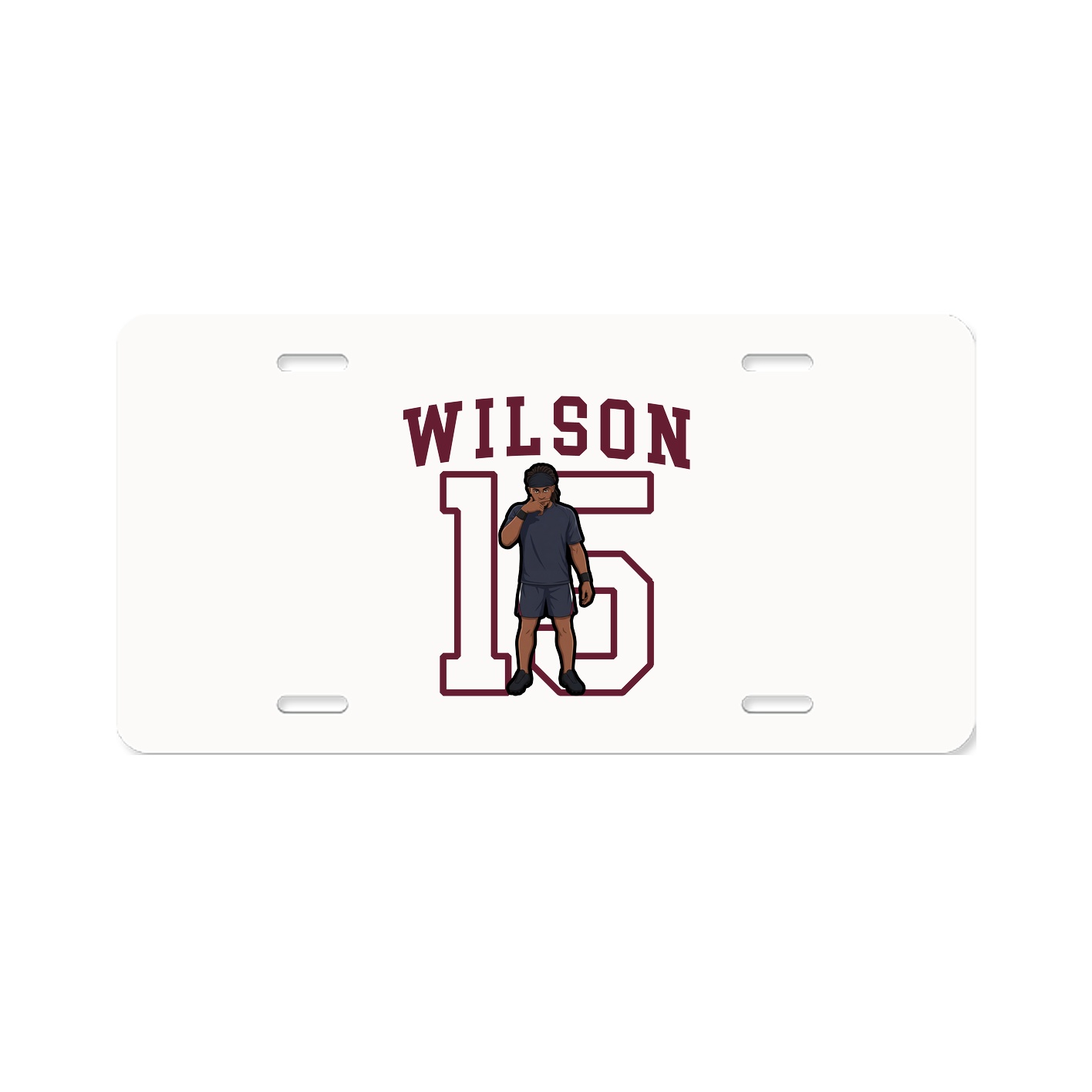 Aluminum License Plate