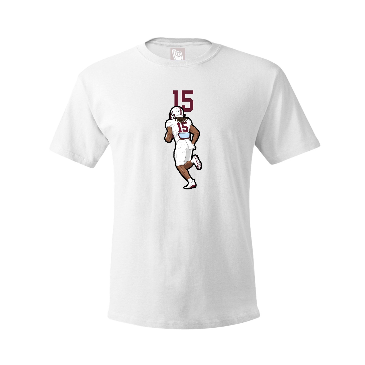 Tee — Number Top in White