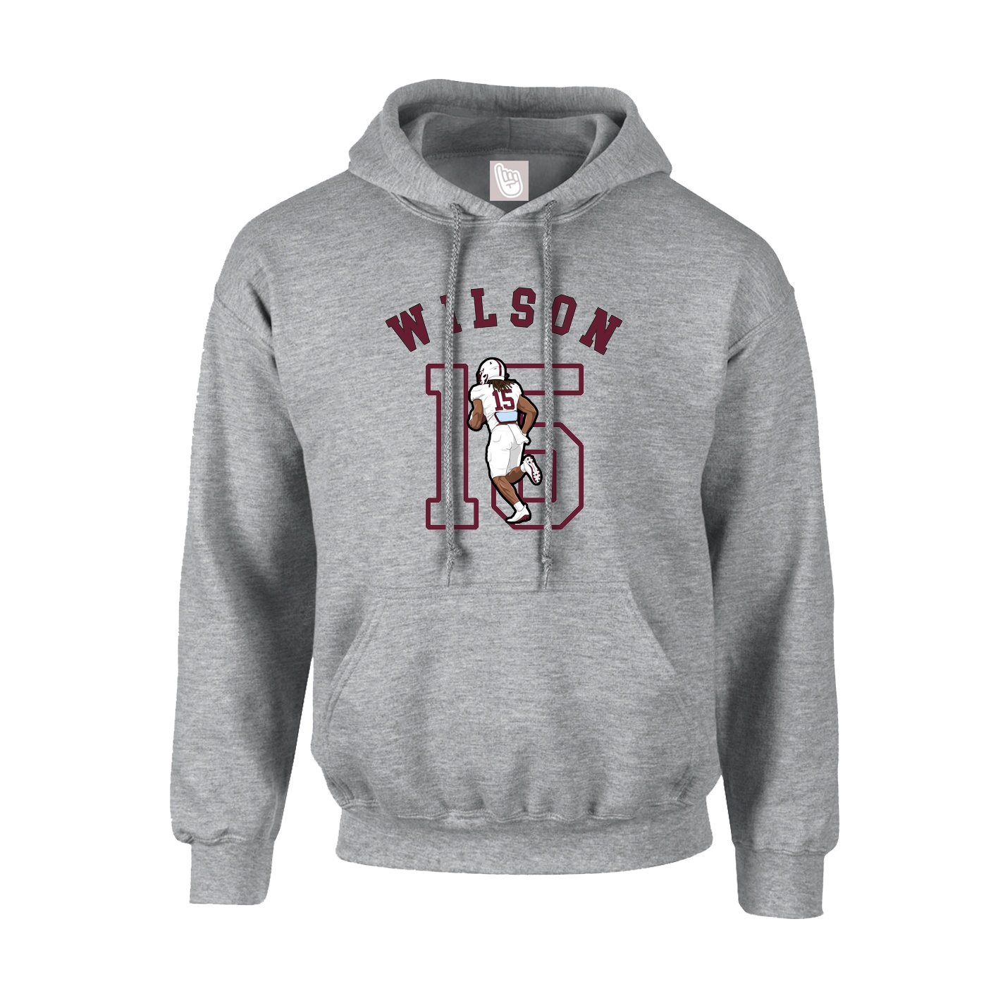 Hoodie — Shirsey Arch in Grey