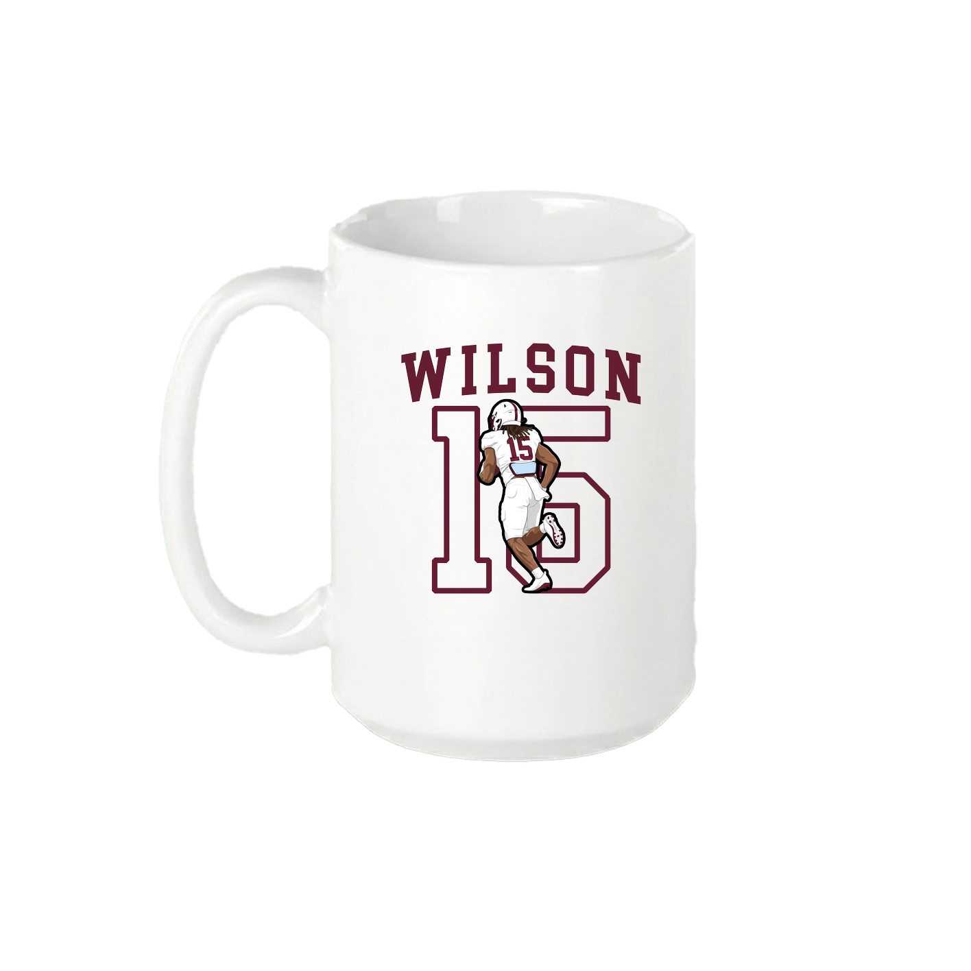 15oz Coffee Mug — Shirsey in White