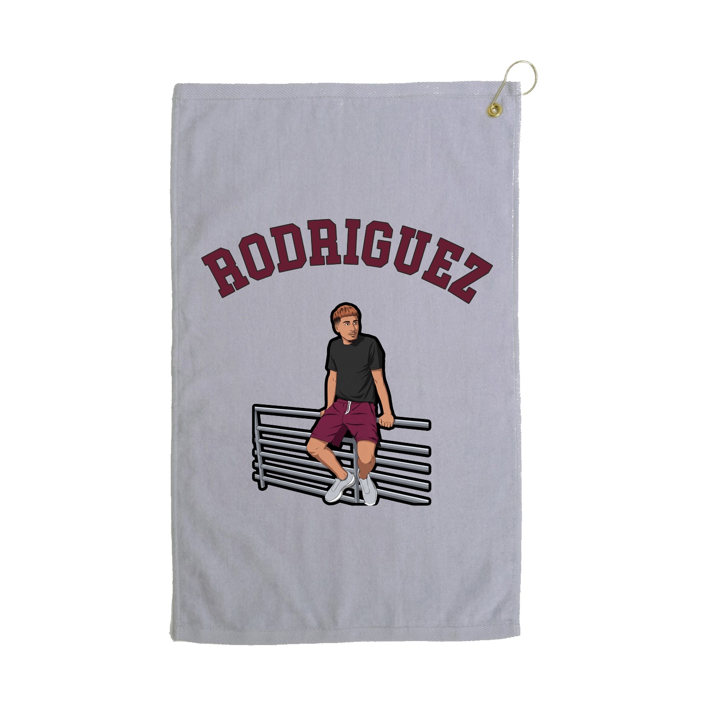 Golf Towel — Shirsey Arch in Grey