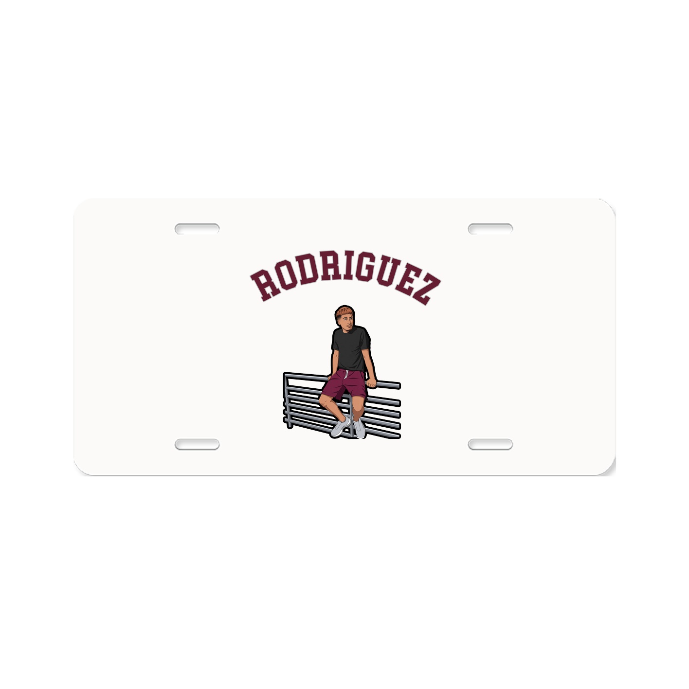 License Plate — Shirsey Arch in Classic