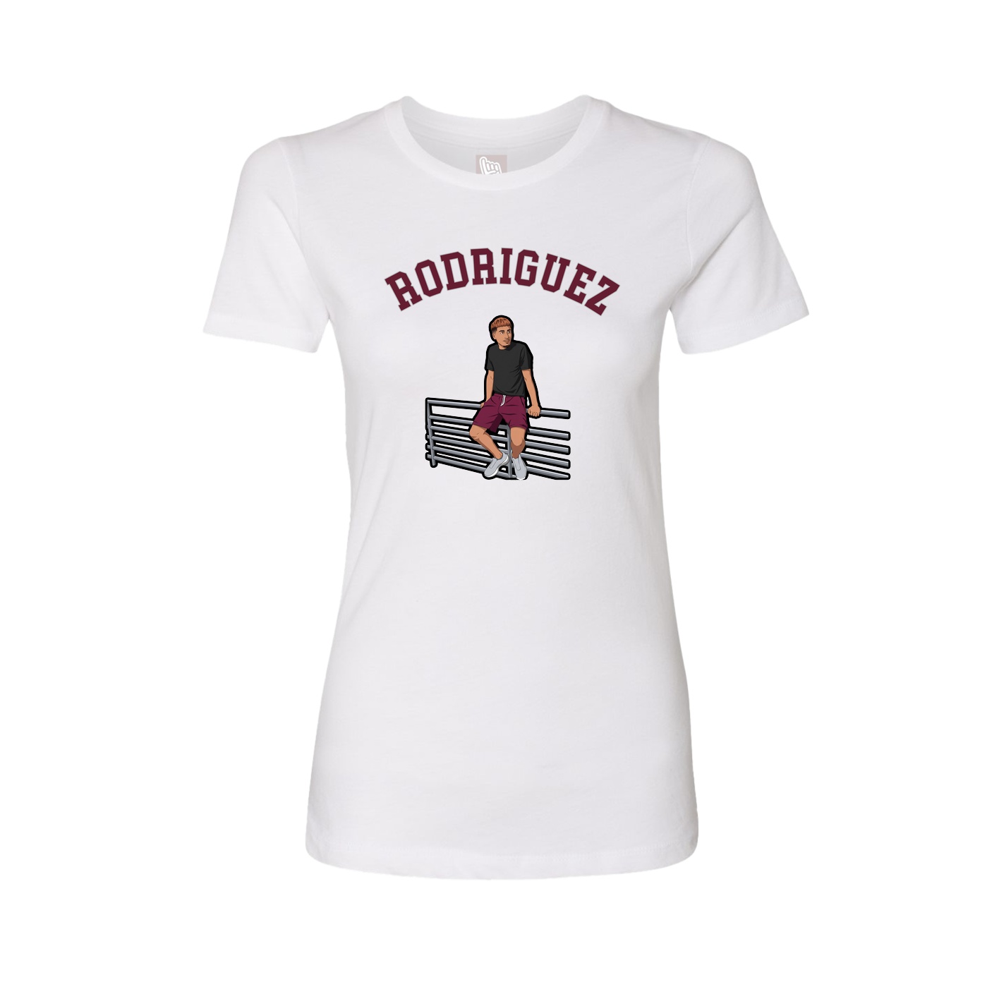 Womens Tee — Shirsey Arch in White