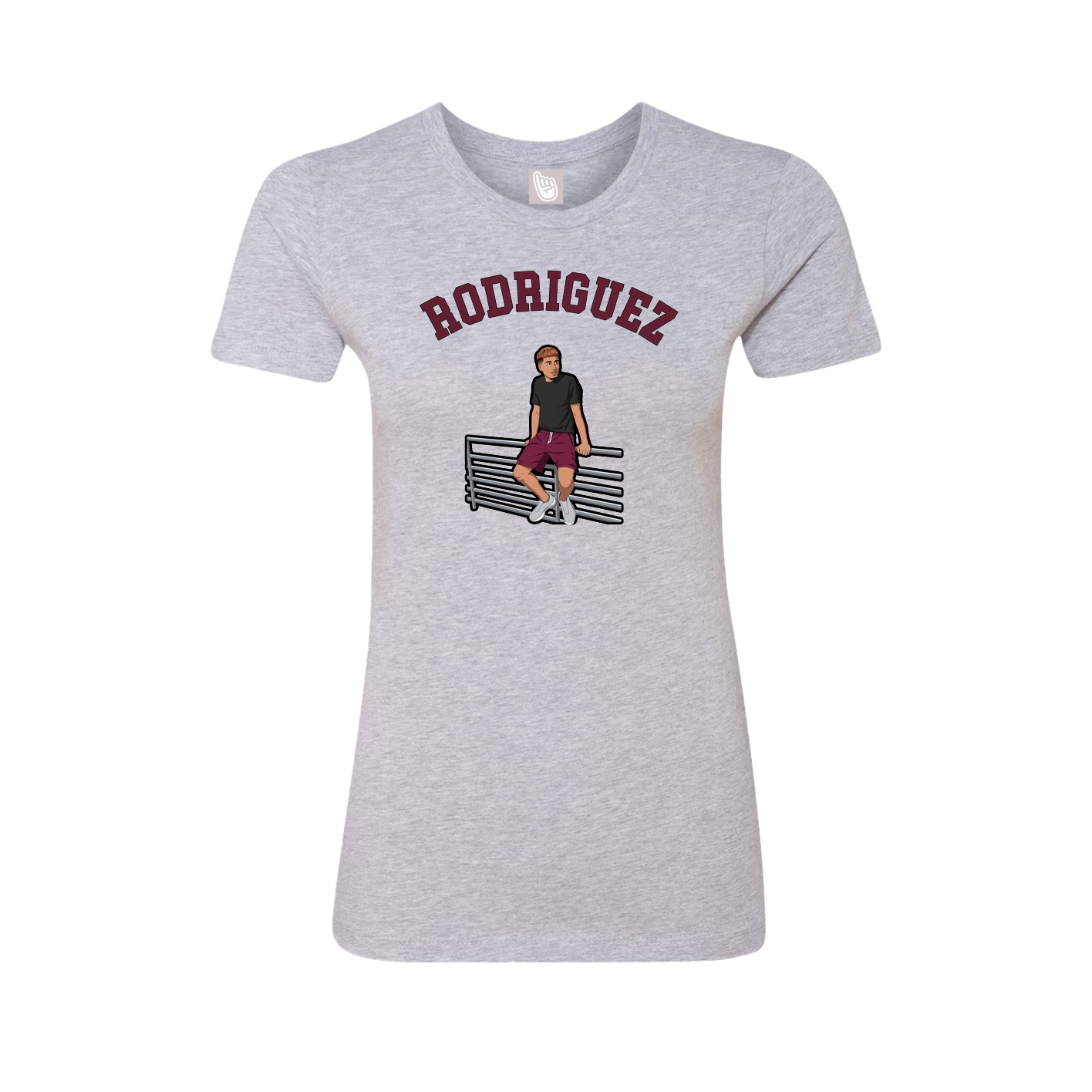 Womens Tee — Shirsey Arch in Grey