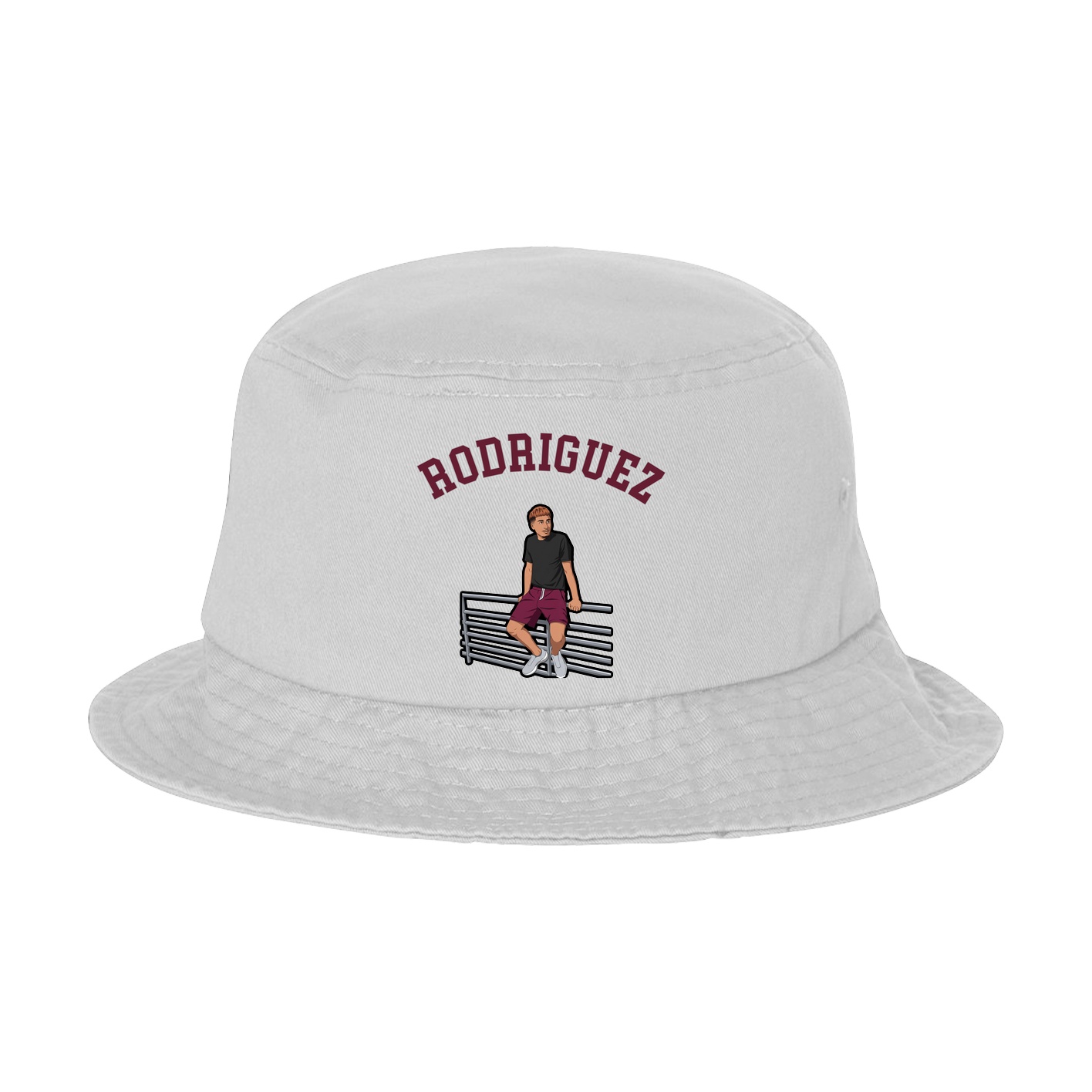 Bucket Cap — Shirsey Arch in White