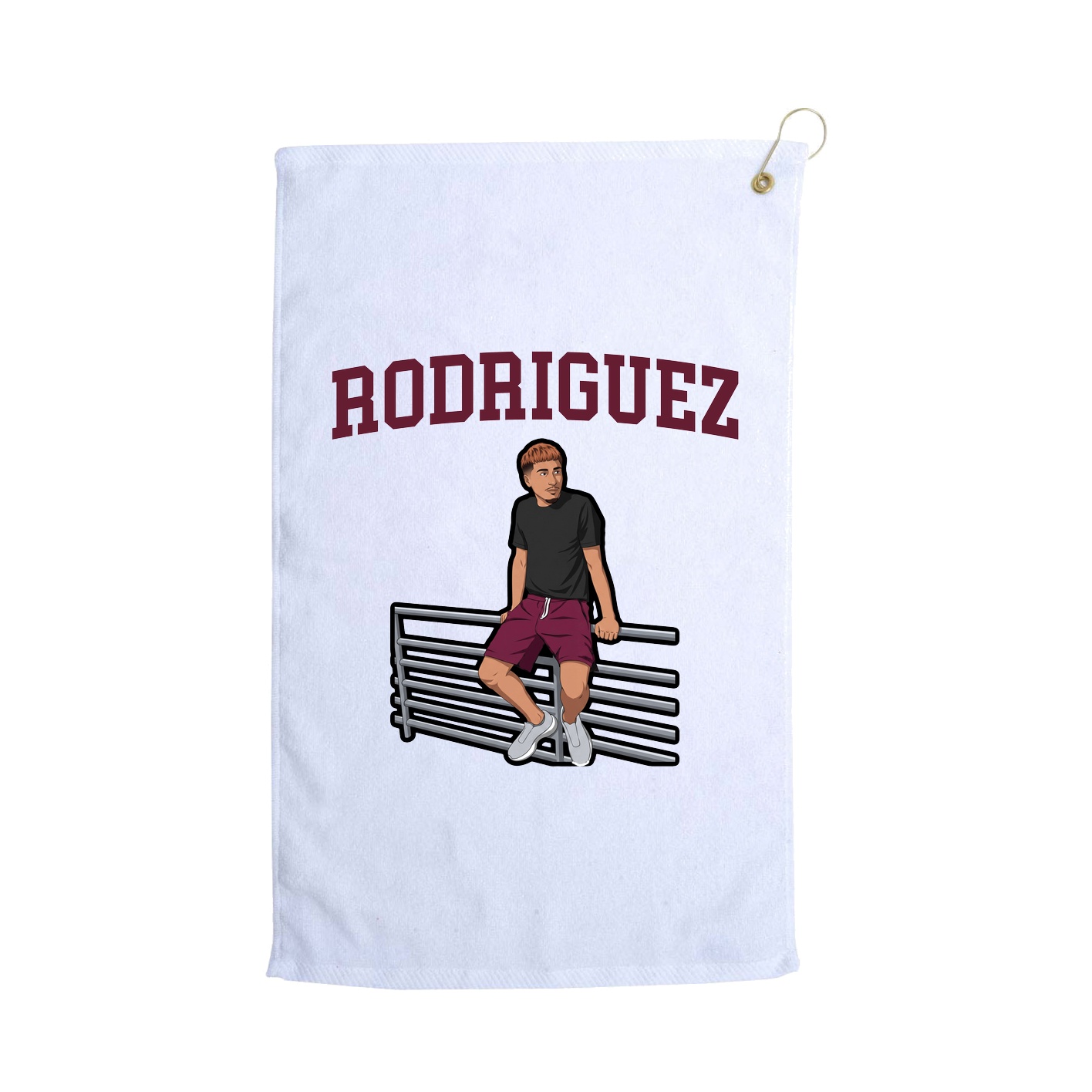 Golf Towel — Shirsey in White