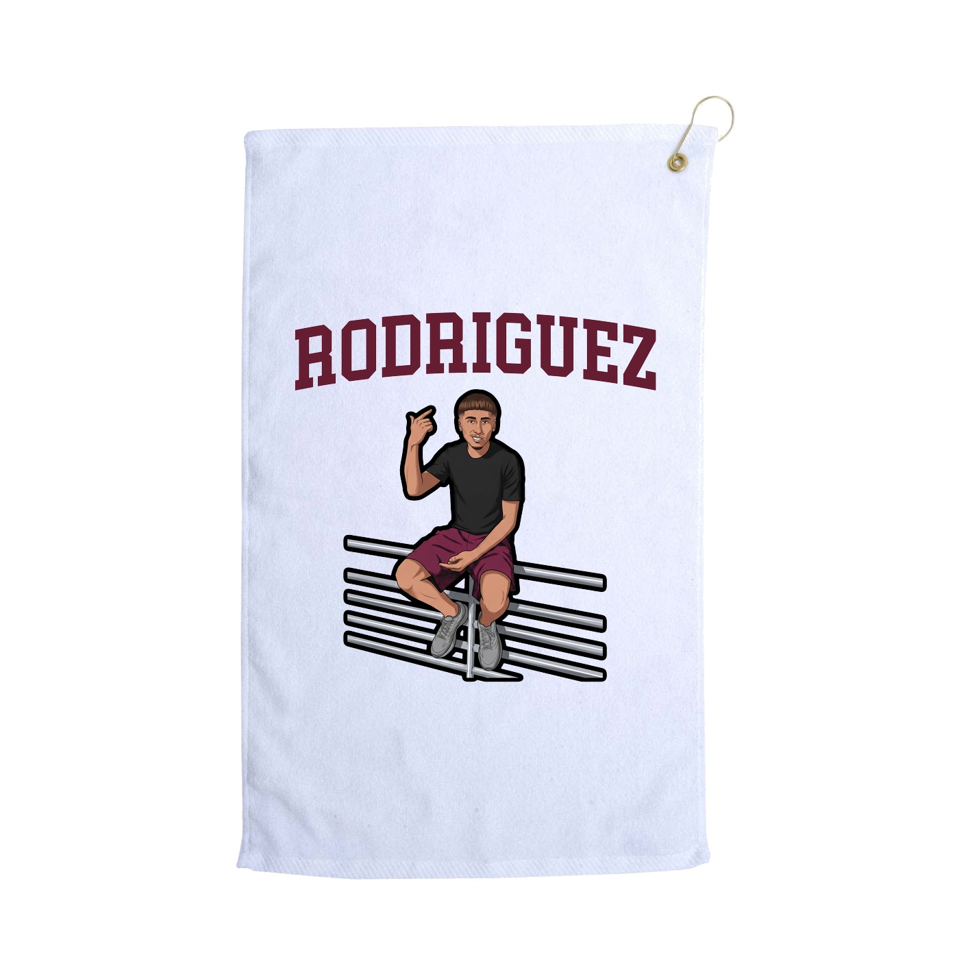 Golf Towel — Shirsey in White