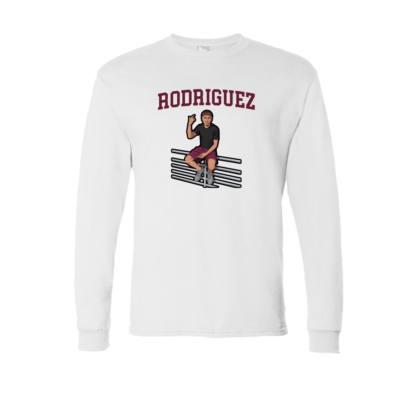 Long Sleeve Tee — Shirsey in White