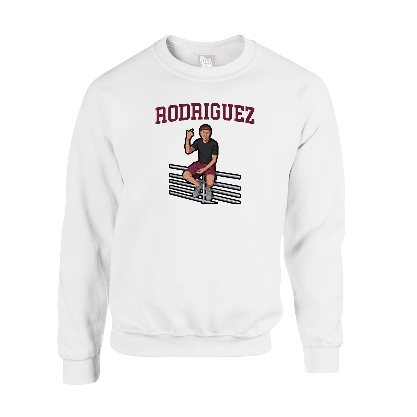 Fleece Crew — Shirsey in White