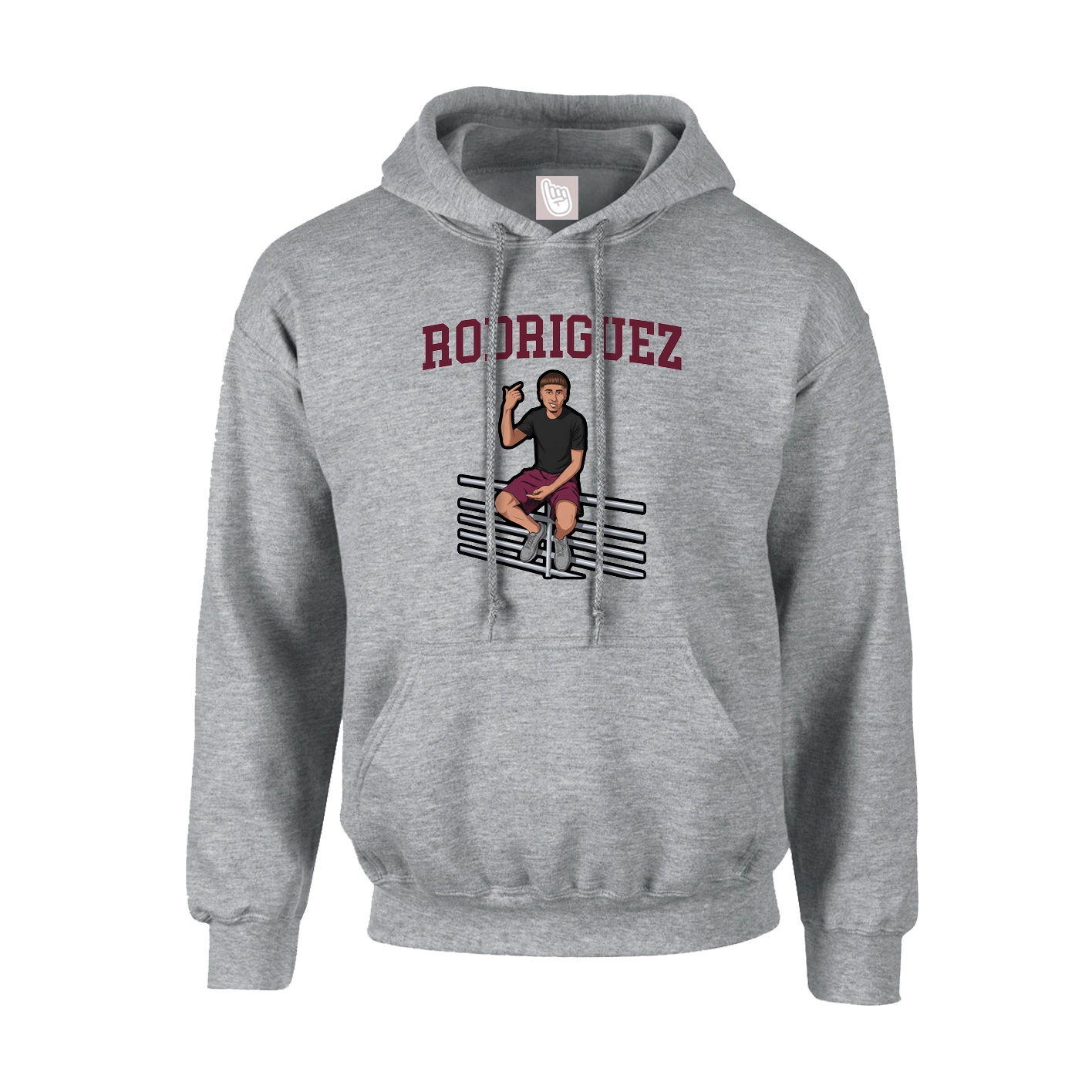 Youth Hoodie — Shirsey in Grey