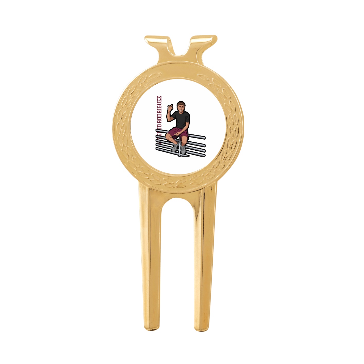 Divot Tool with Ball Marker — Name Vertical in Classic