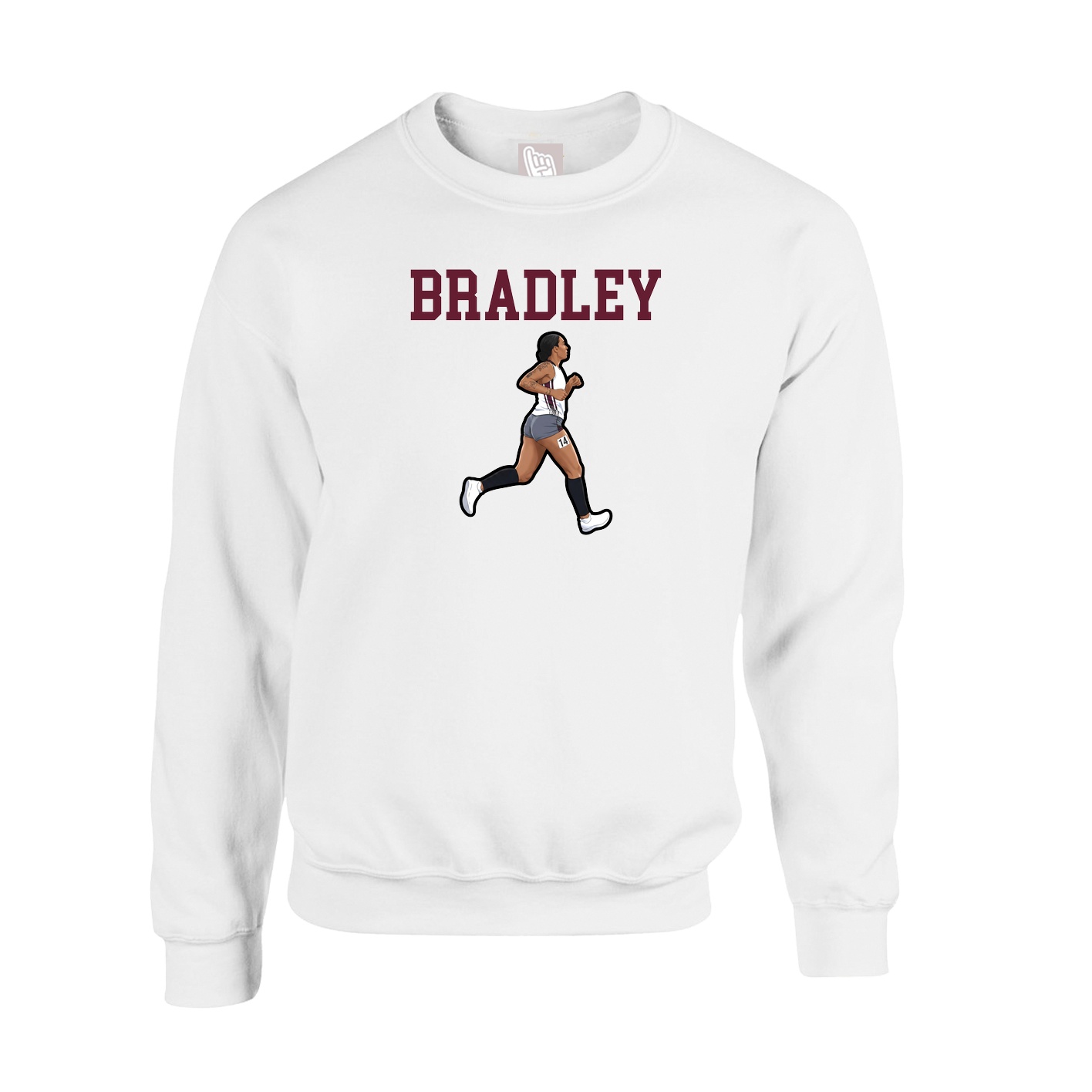 Fleece Crew — Shirsey in White