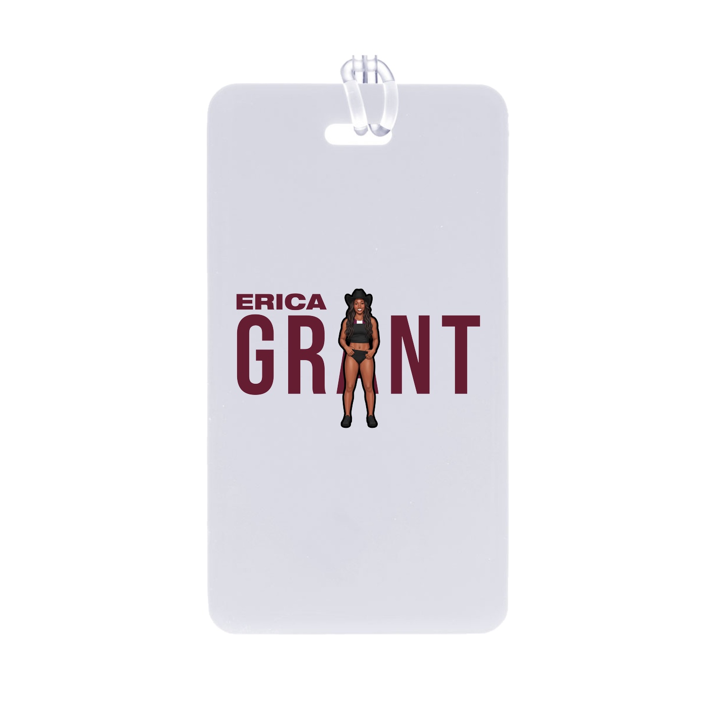 Bag Tag — Player Name in Classic