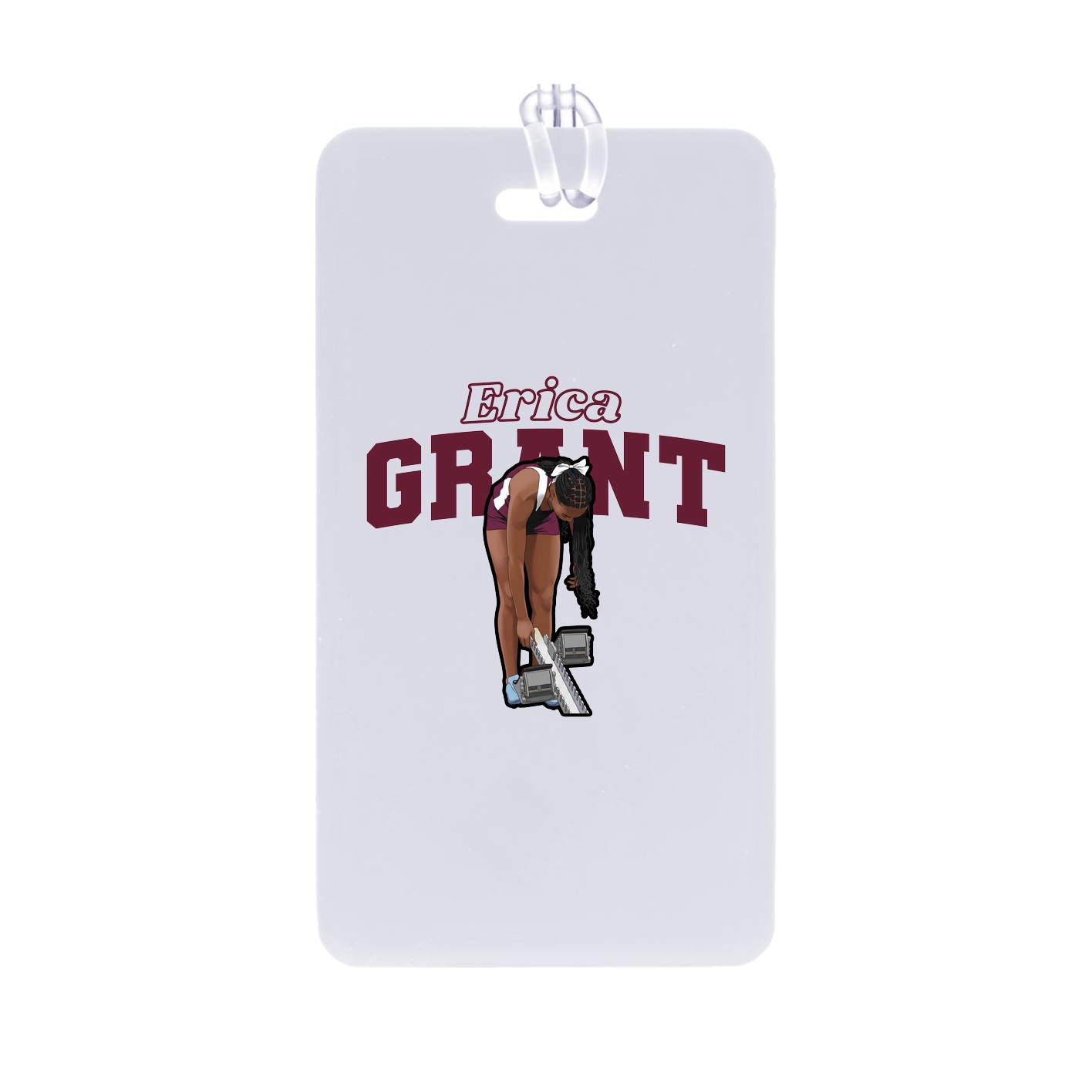 Bag Tag — Name Arch in Classic