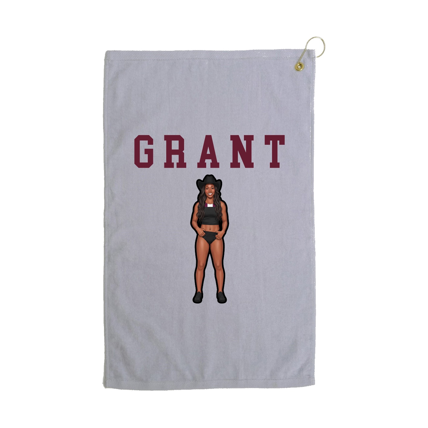 Golf Towel — Shirsey in Grey