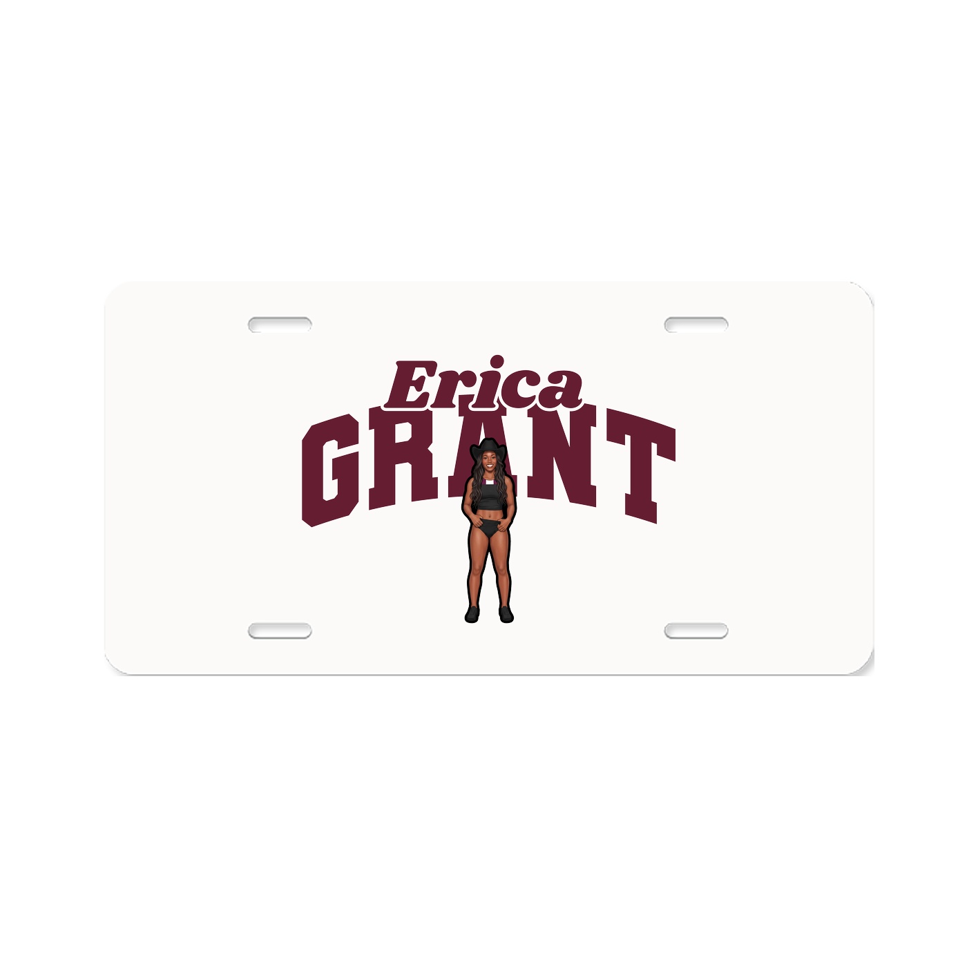 License Plate — Signature Arch in Classic