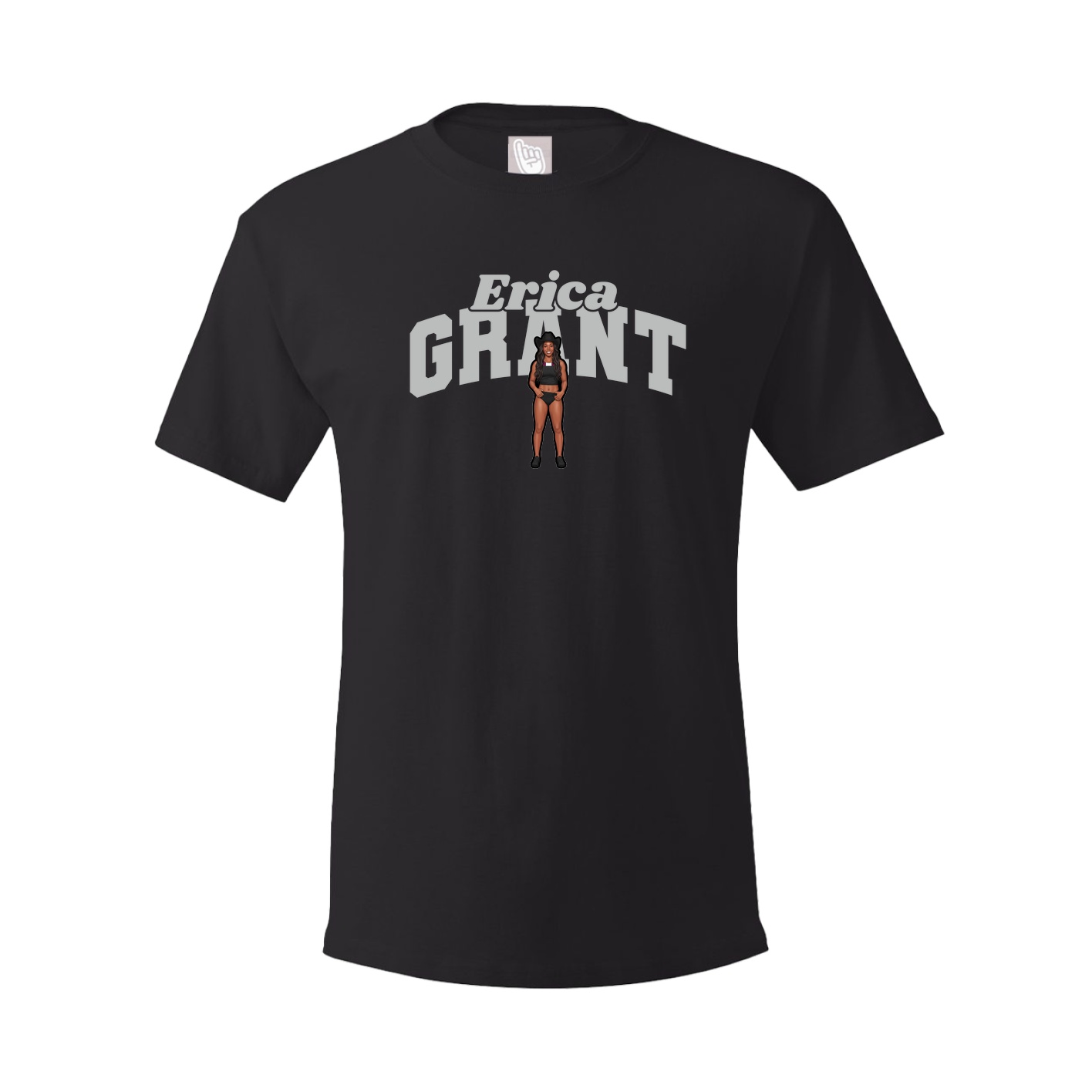 Tee — Signature Arch in Black
