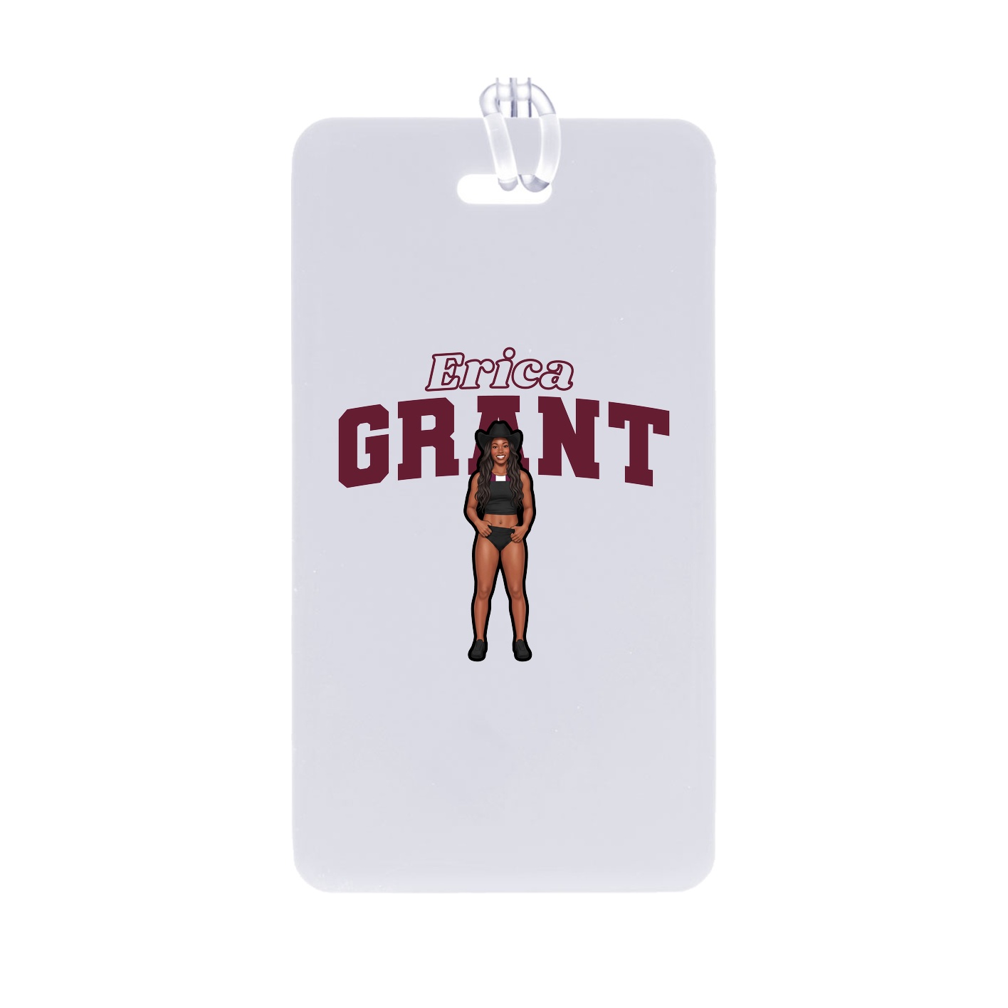 Bag Tag — Name Arch in Classic