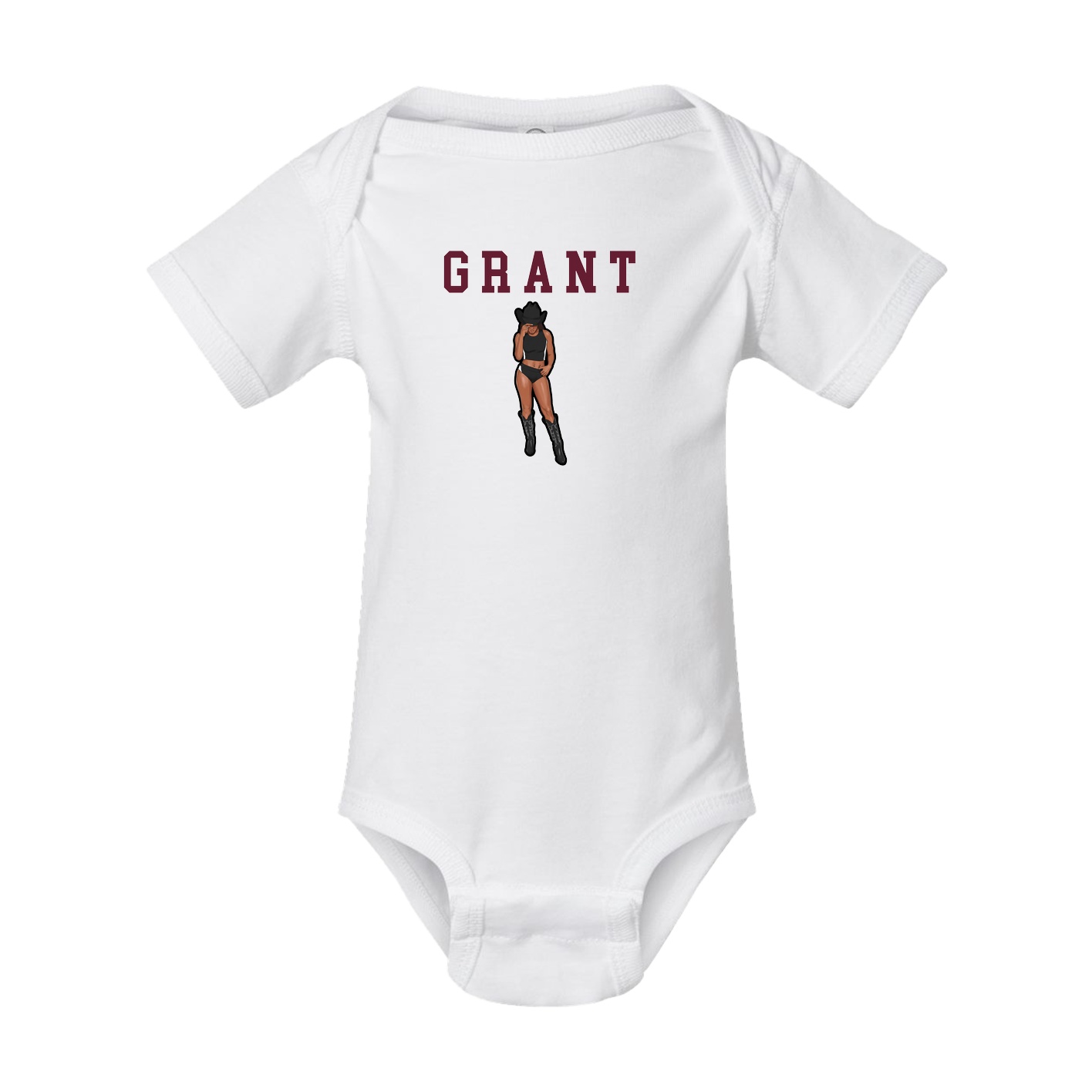 Baby Onesie — Shirsey in White