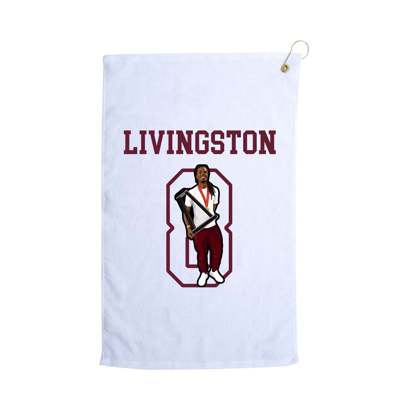 Golf Towel — Shirsey in White