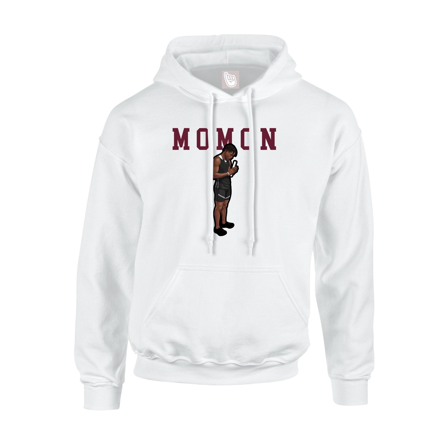 Hoodie — Shirsey in White