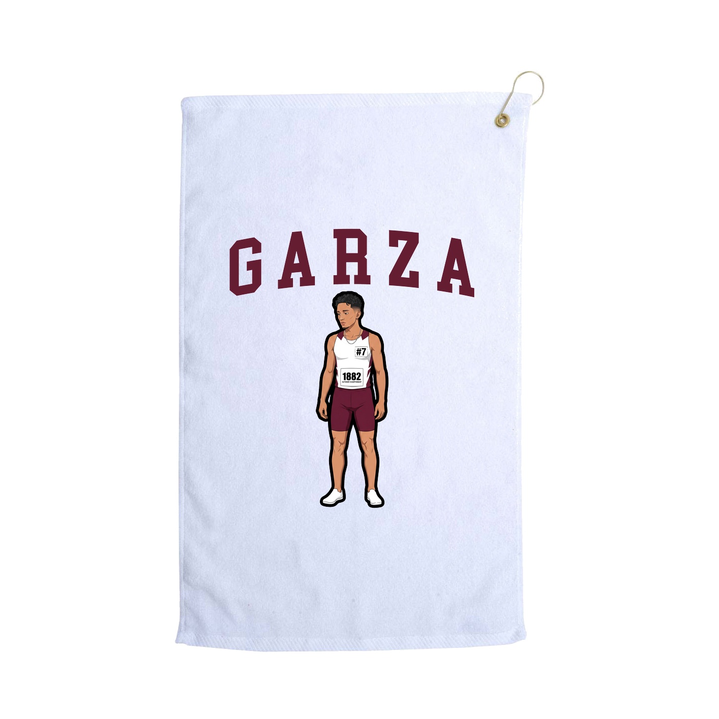 Golf Towel — Shirsey in White