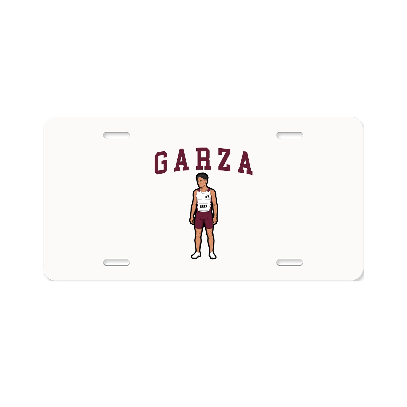 License Plate — Shirsey in Classic