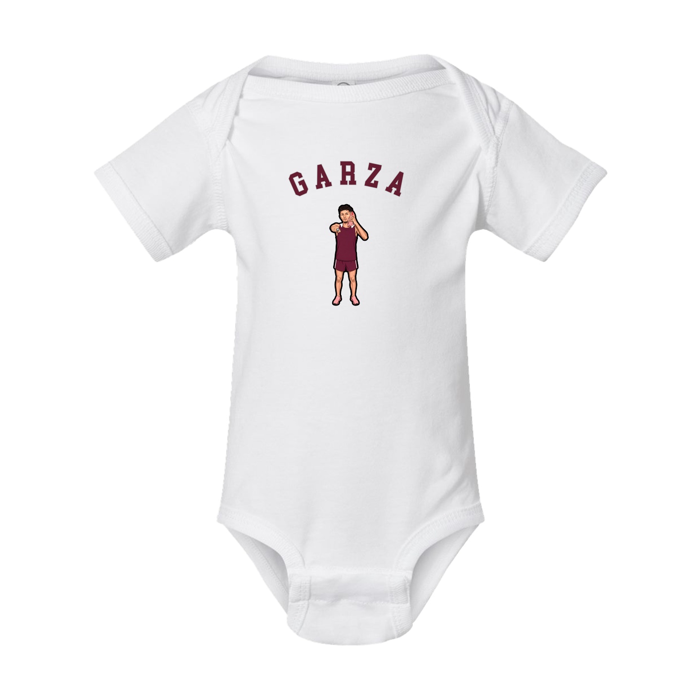 Baby Onesie — Shirsey Arch in White