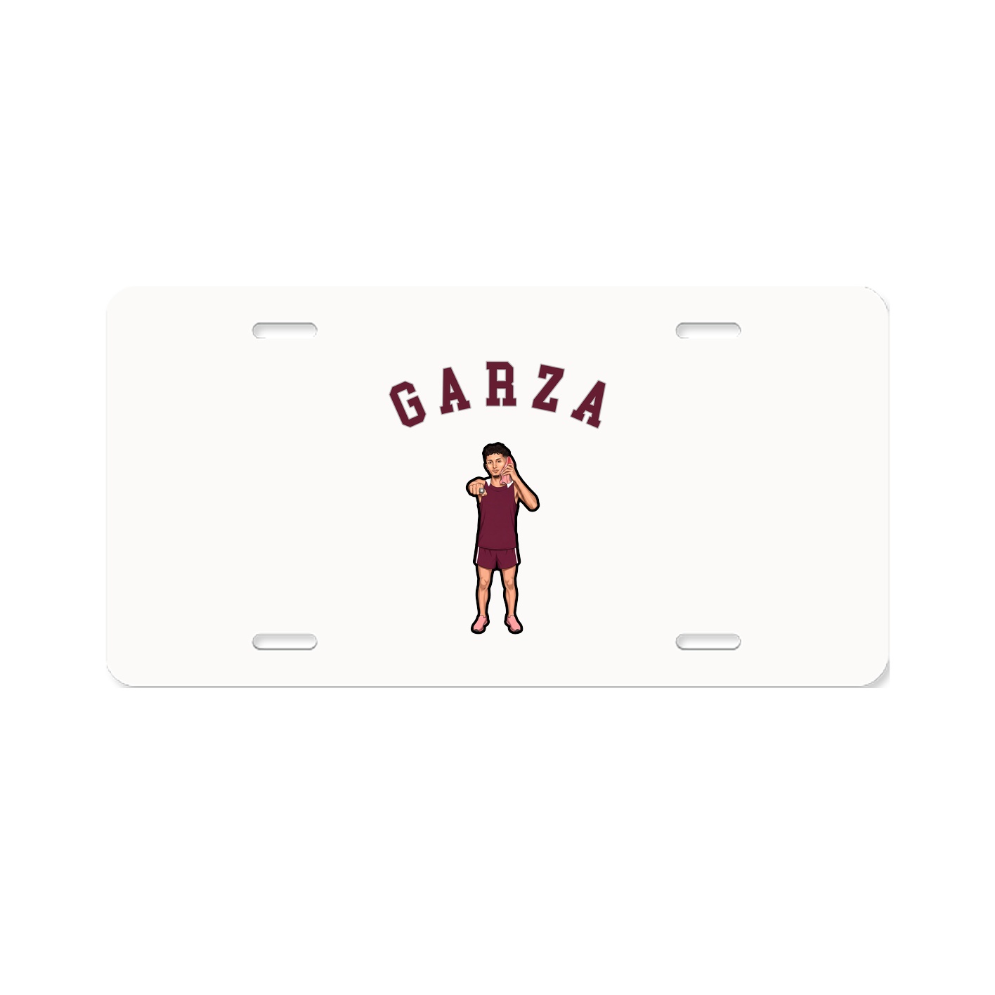 License Plate — Shirsey Arch in Classic