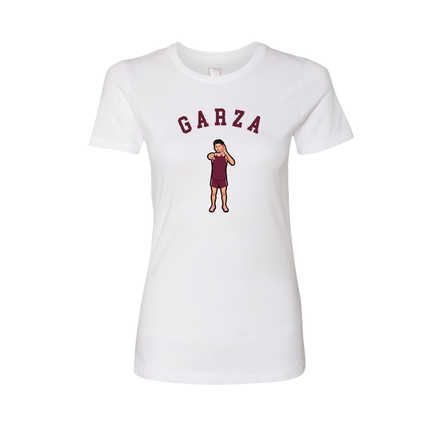 Womens Tee — Shirsey Arch in White
