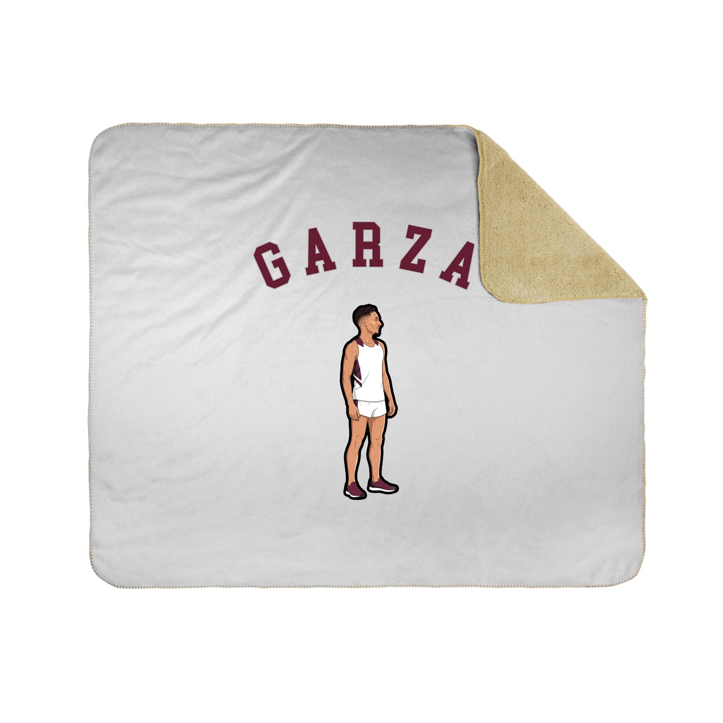 Throw Blanket — Shirsey Arch in White