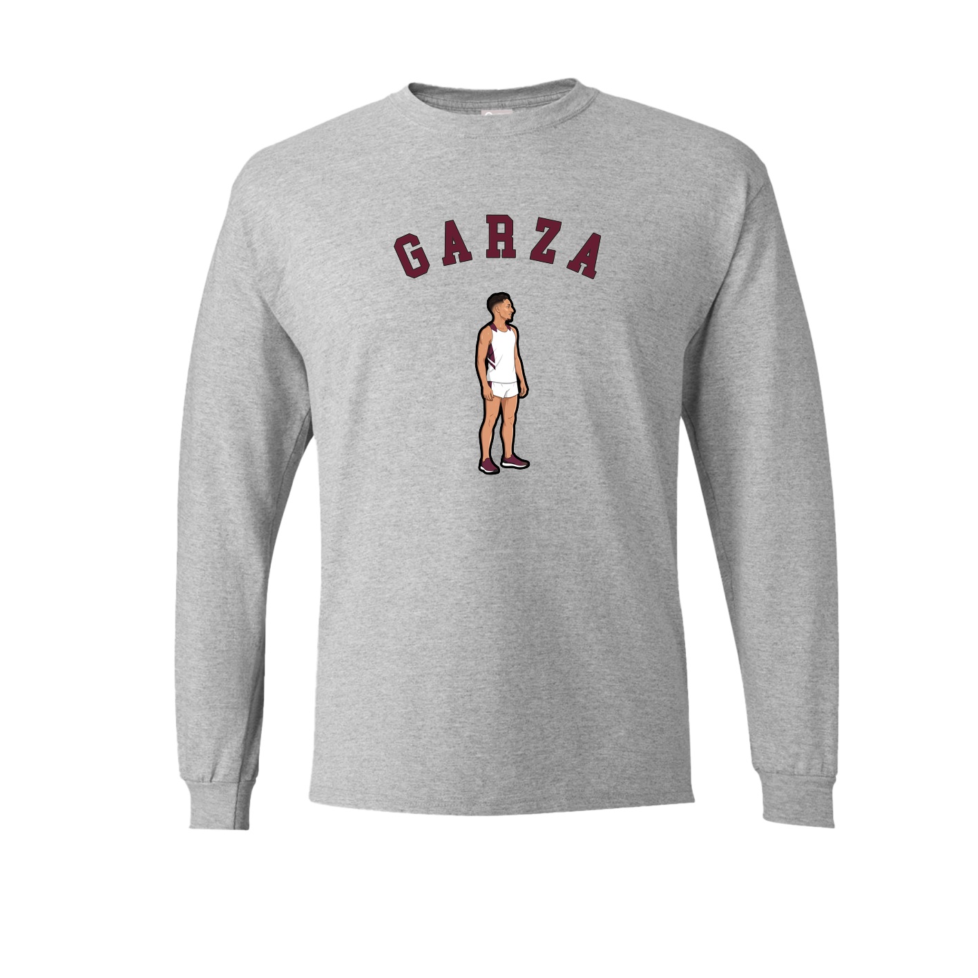 Long Sleeve Tee — Shirsey Arch in Grey