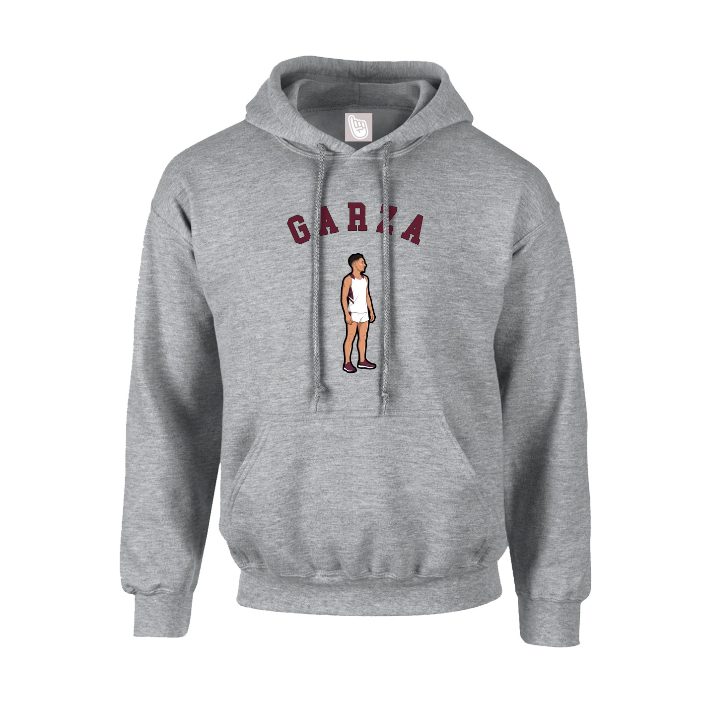 Youth Hoodie — Shirsey Arch in Grey