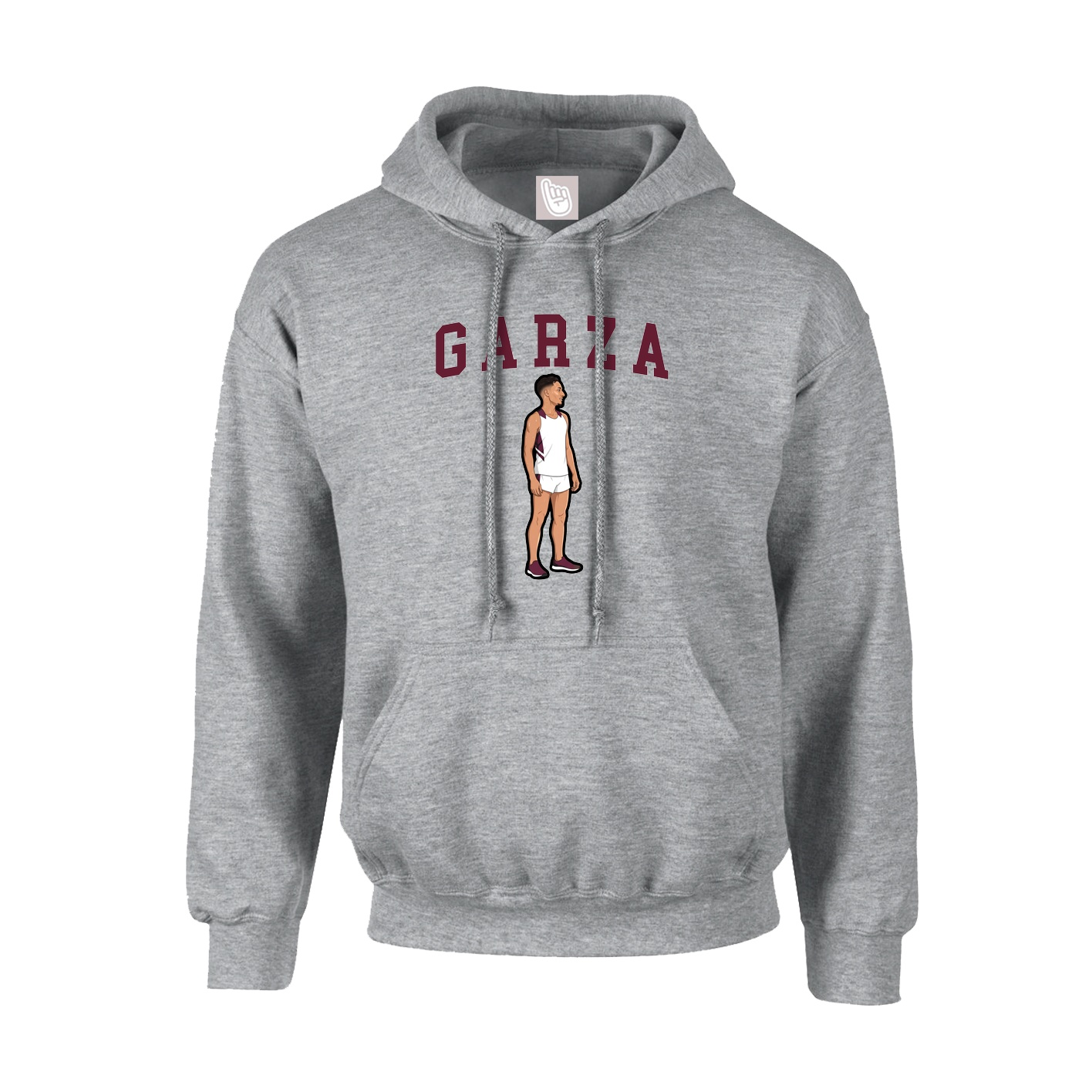 Hoodie — Shirsey in Grey