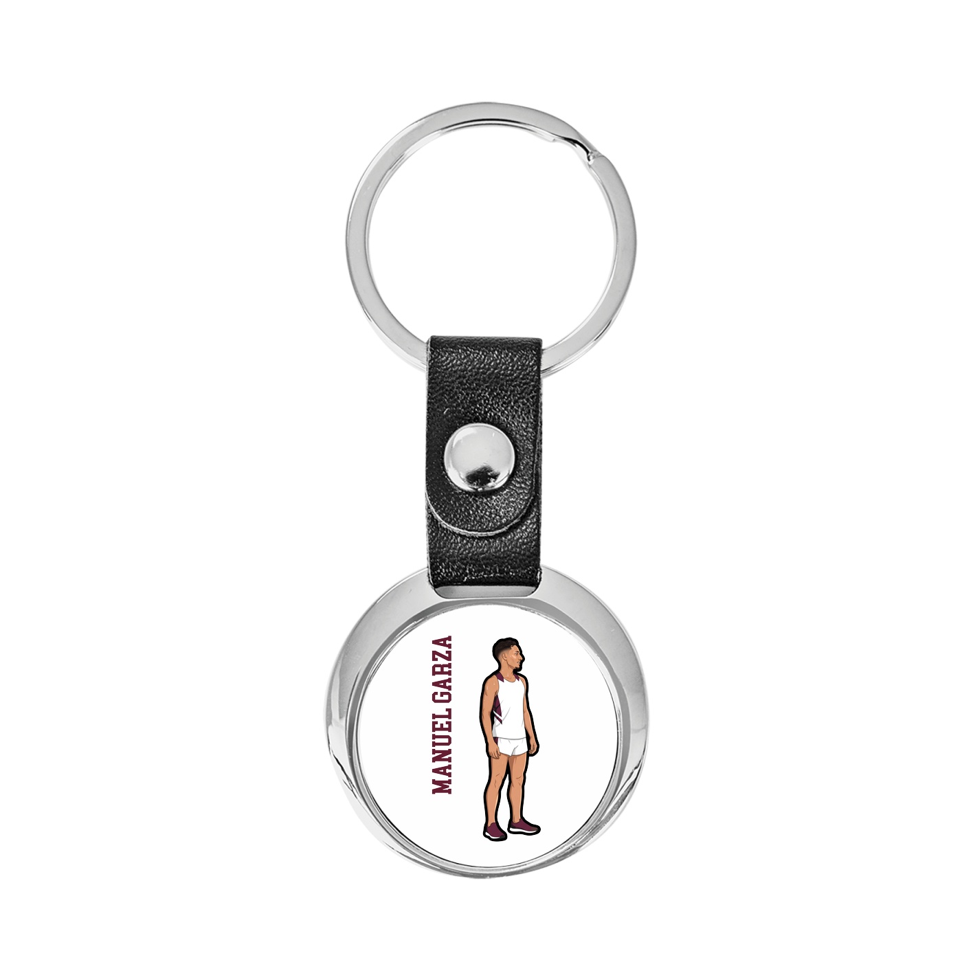 Key Chain — Name Vertical in Classic