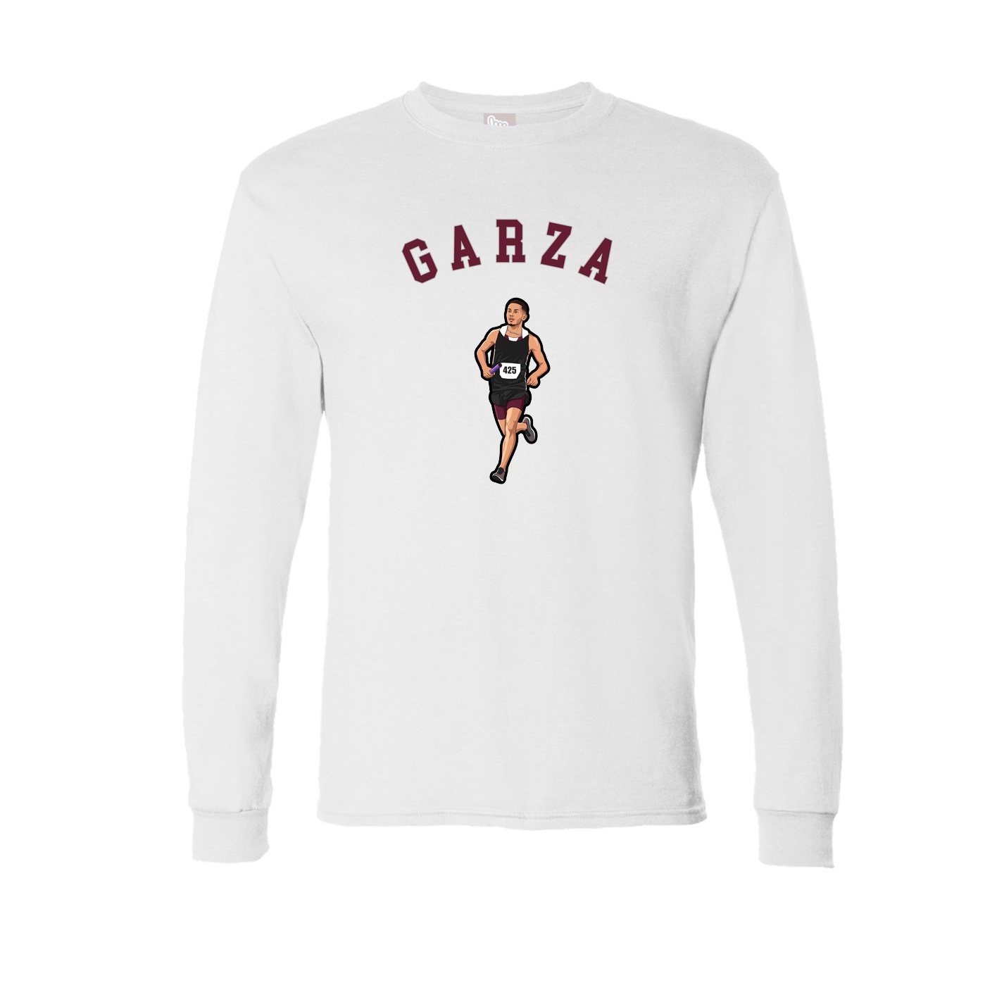 Long Sleeve Tee — Shirsey Arch in White