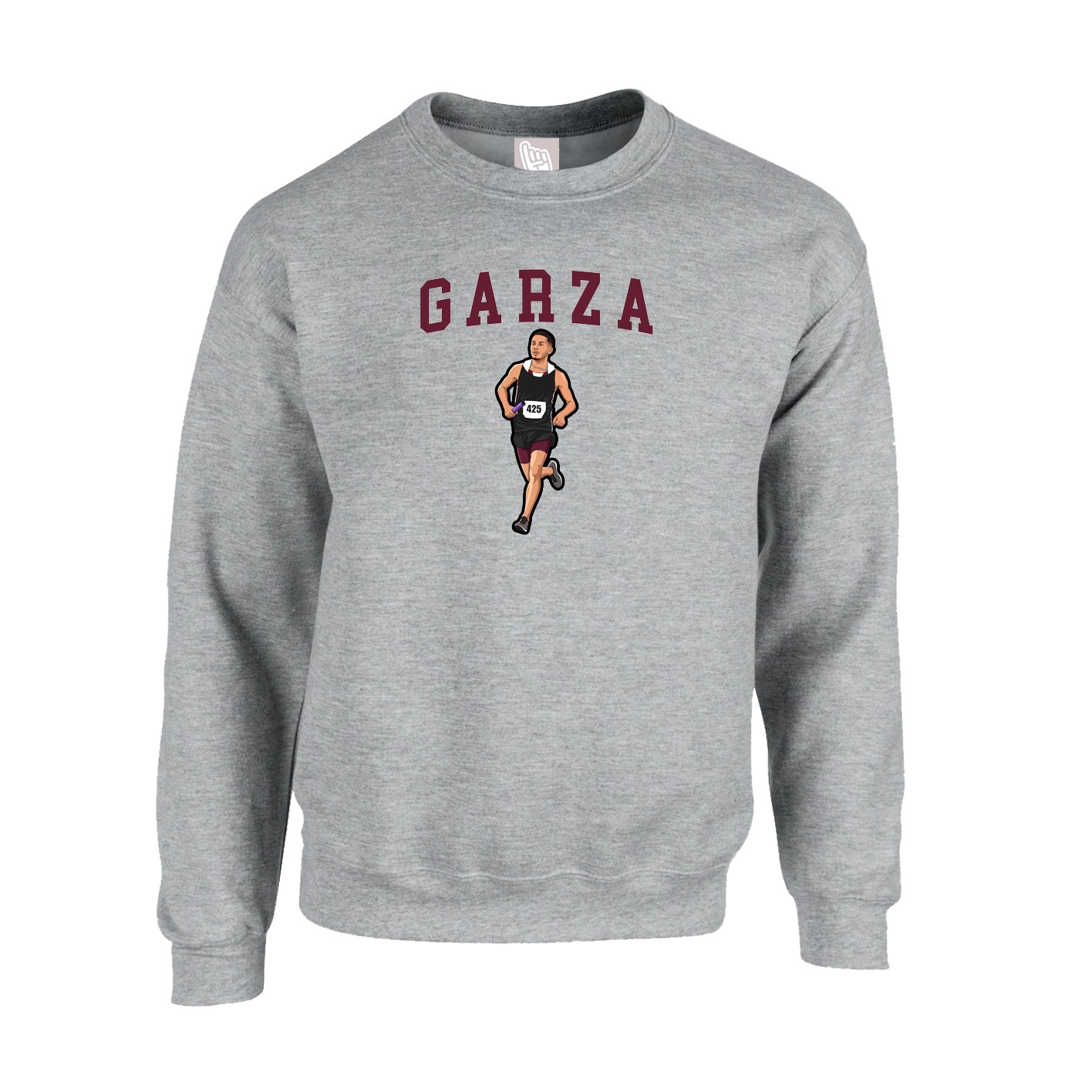Fleece Crew — Shirsey in Grey
