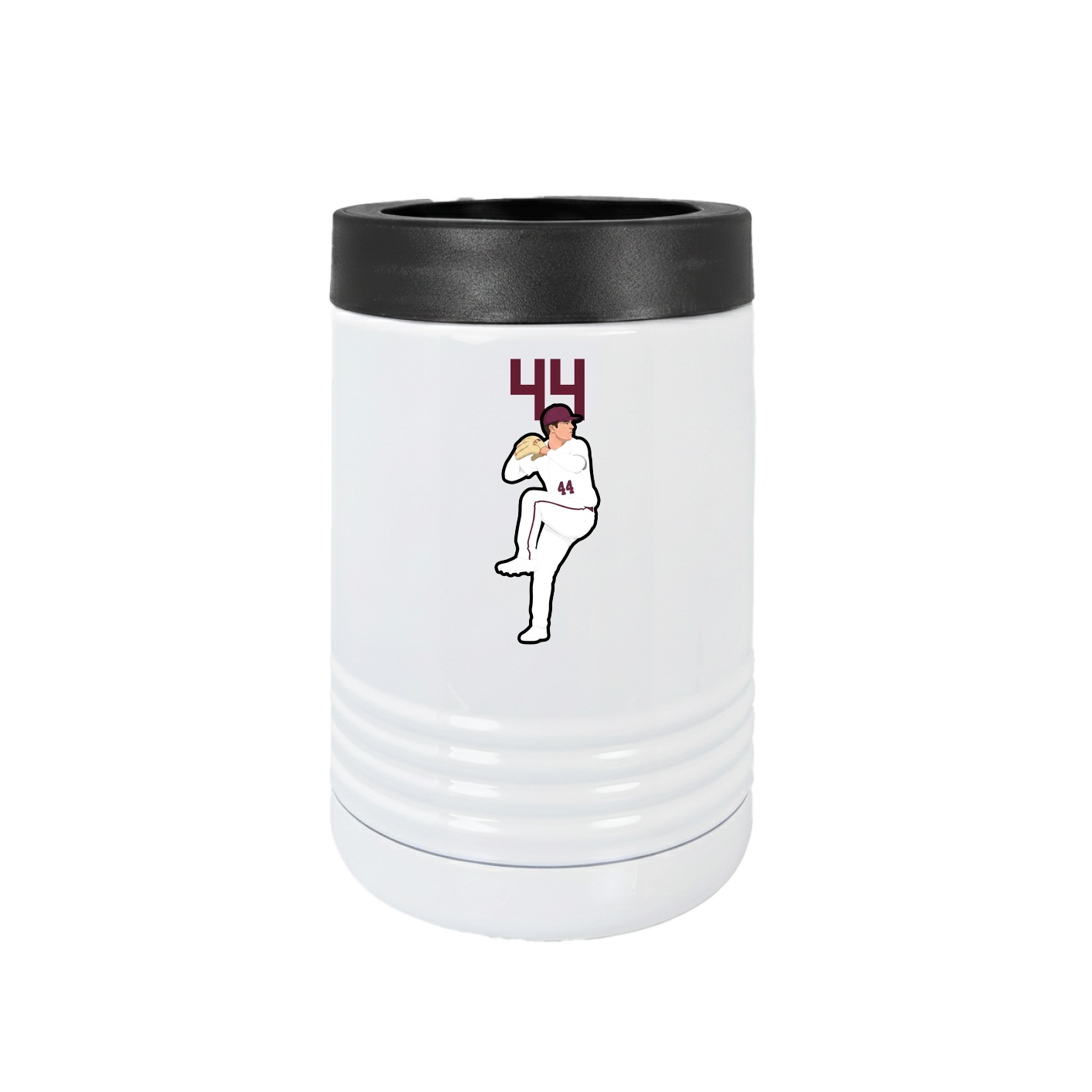 Beverage Holder — Number Top in White
