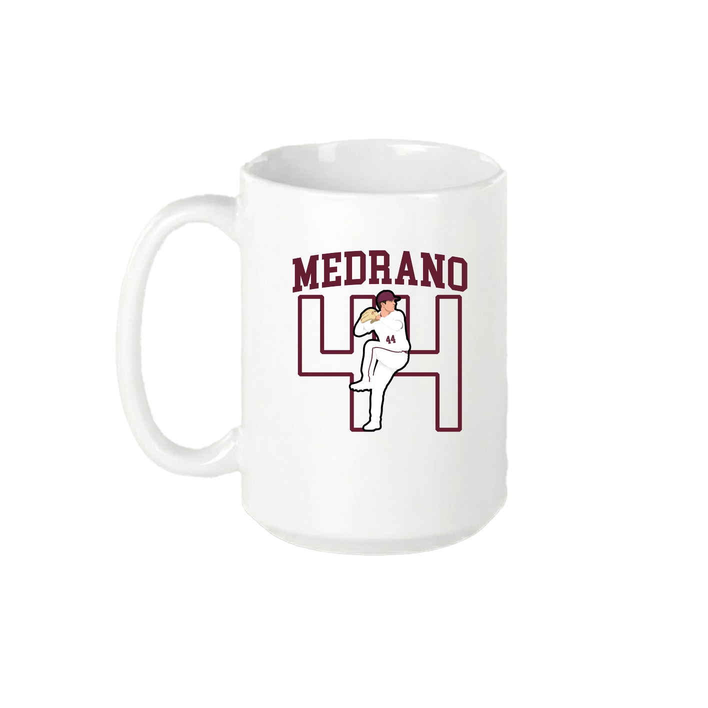 15oz Coffee Mug — Shirsey in White
