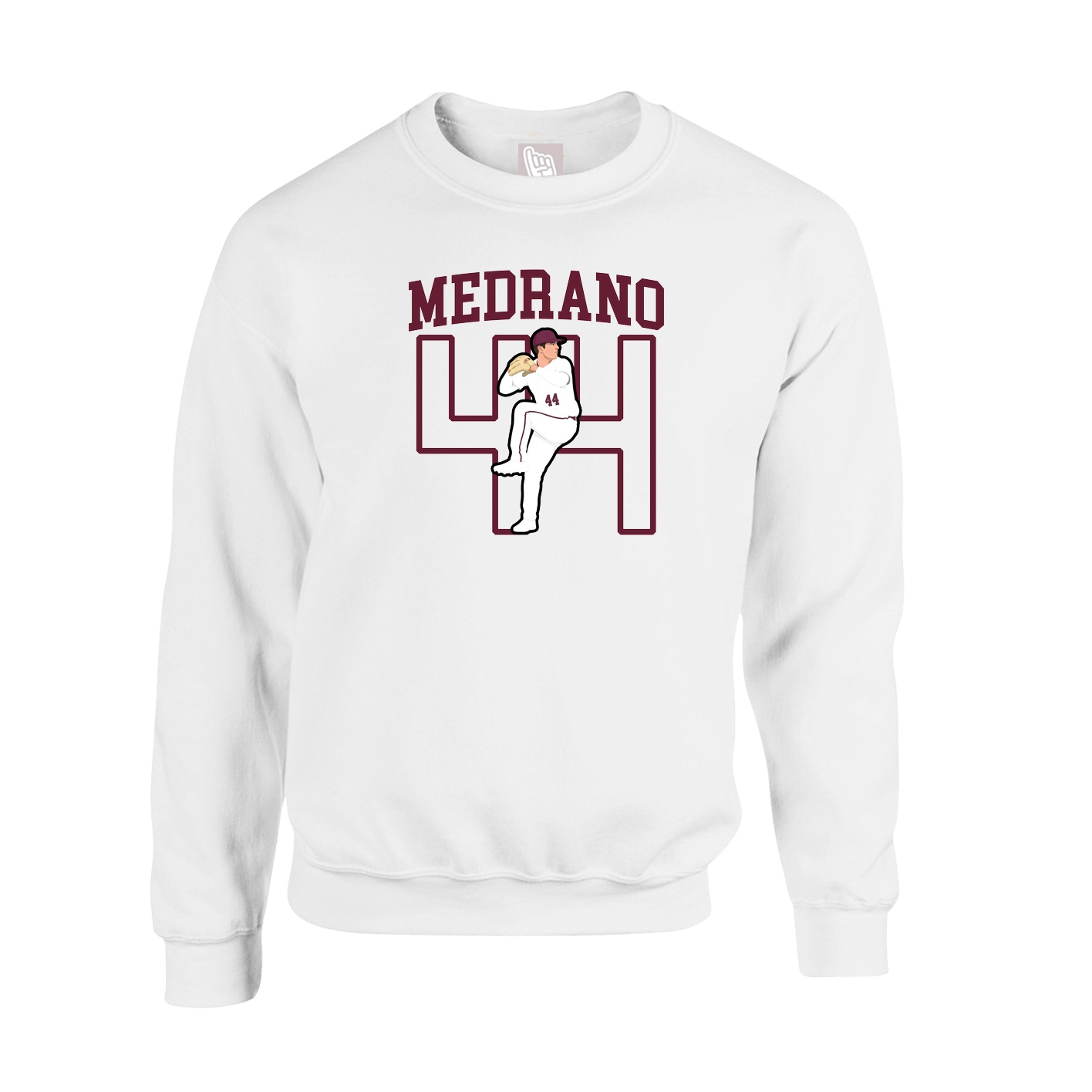 Fleece Crew — Shirsey in White