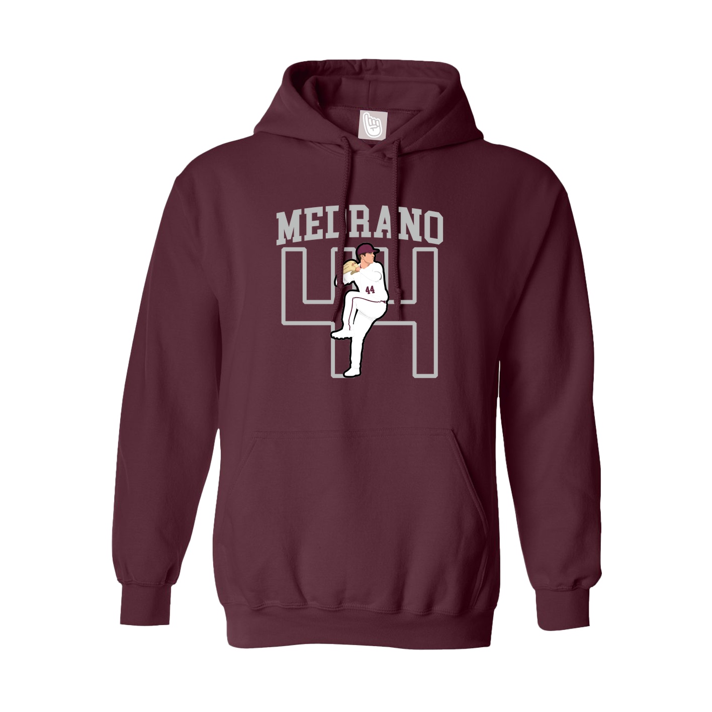 Youth Hoodie — Shirsey in Maroon