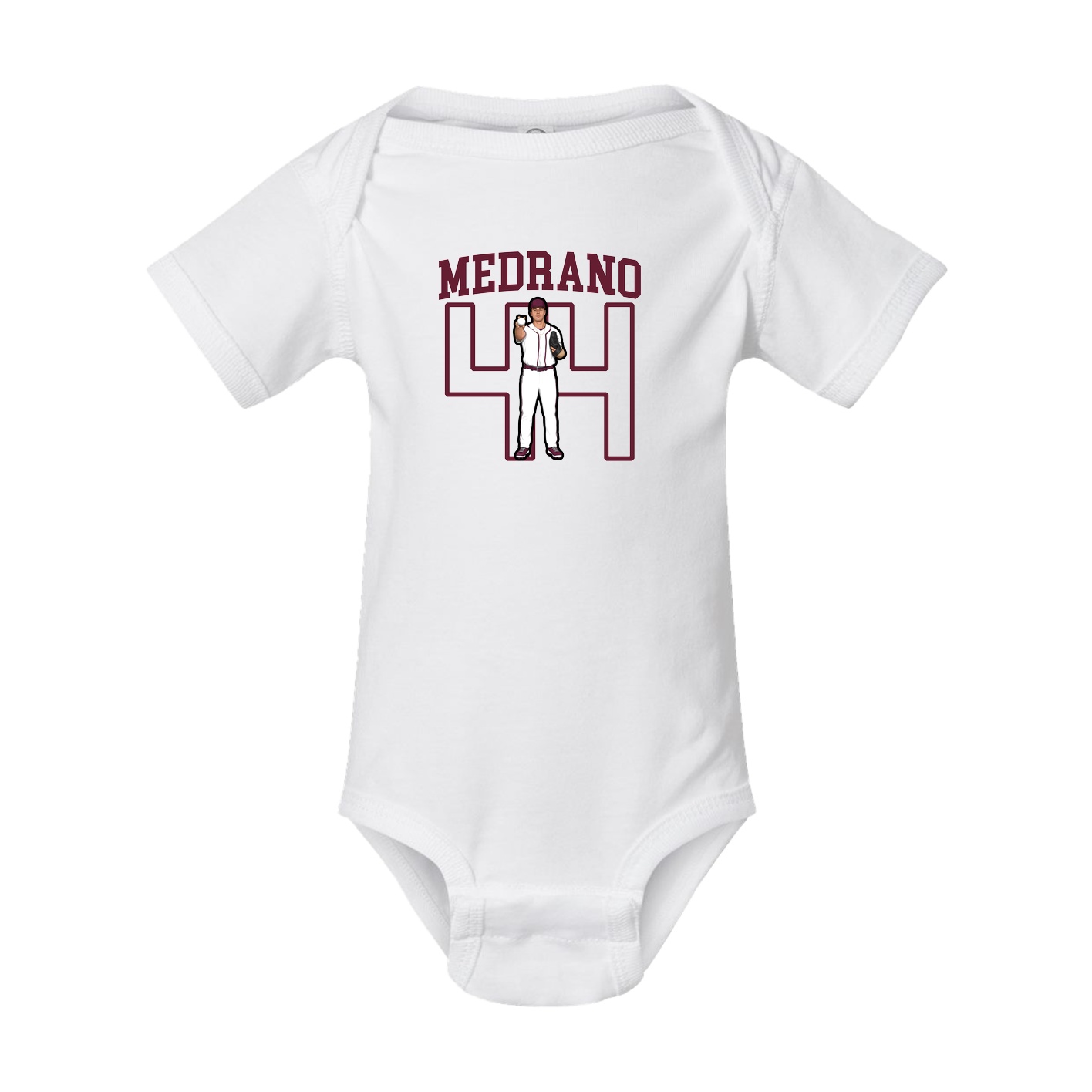 Baby Onesie — Shirsey in White