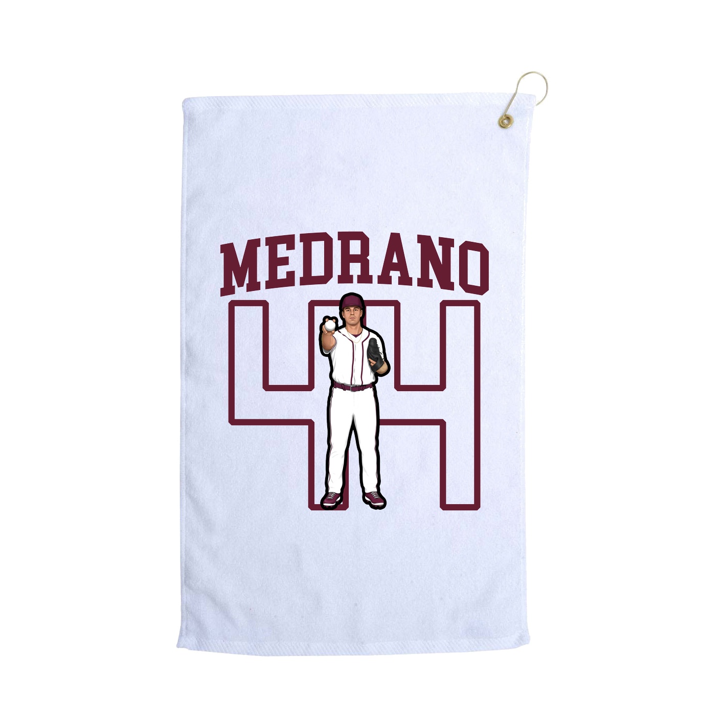 Golf Towel — Shirsey in White