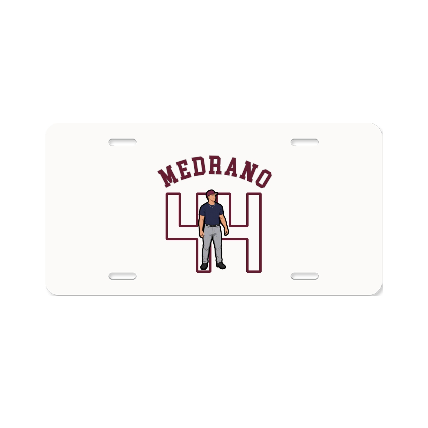 License Plate — Shirsey Arch in Classic