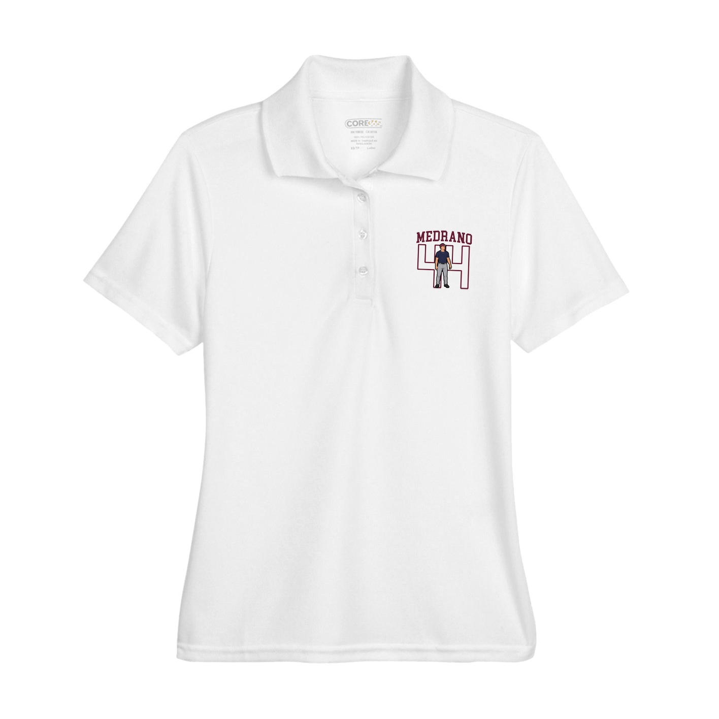 Womens Performance Polo — Shirsey in White