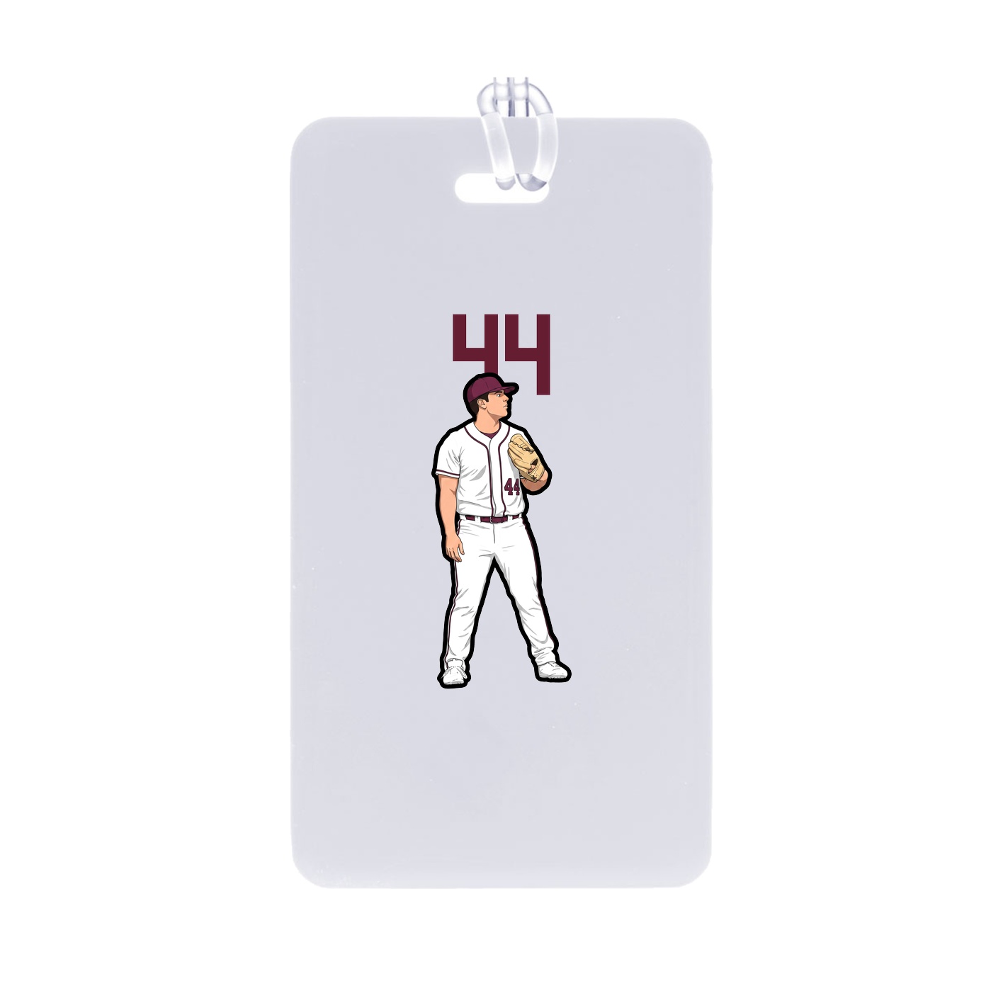 Bag Tag — Number Top in Classic